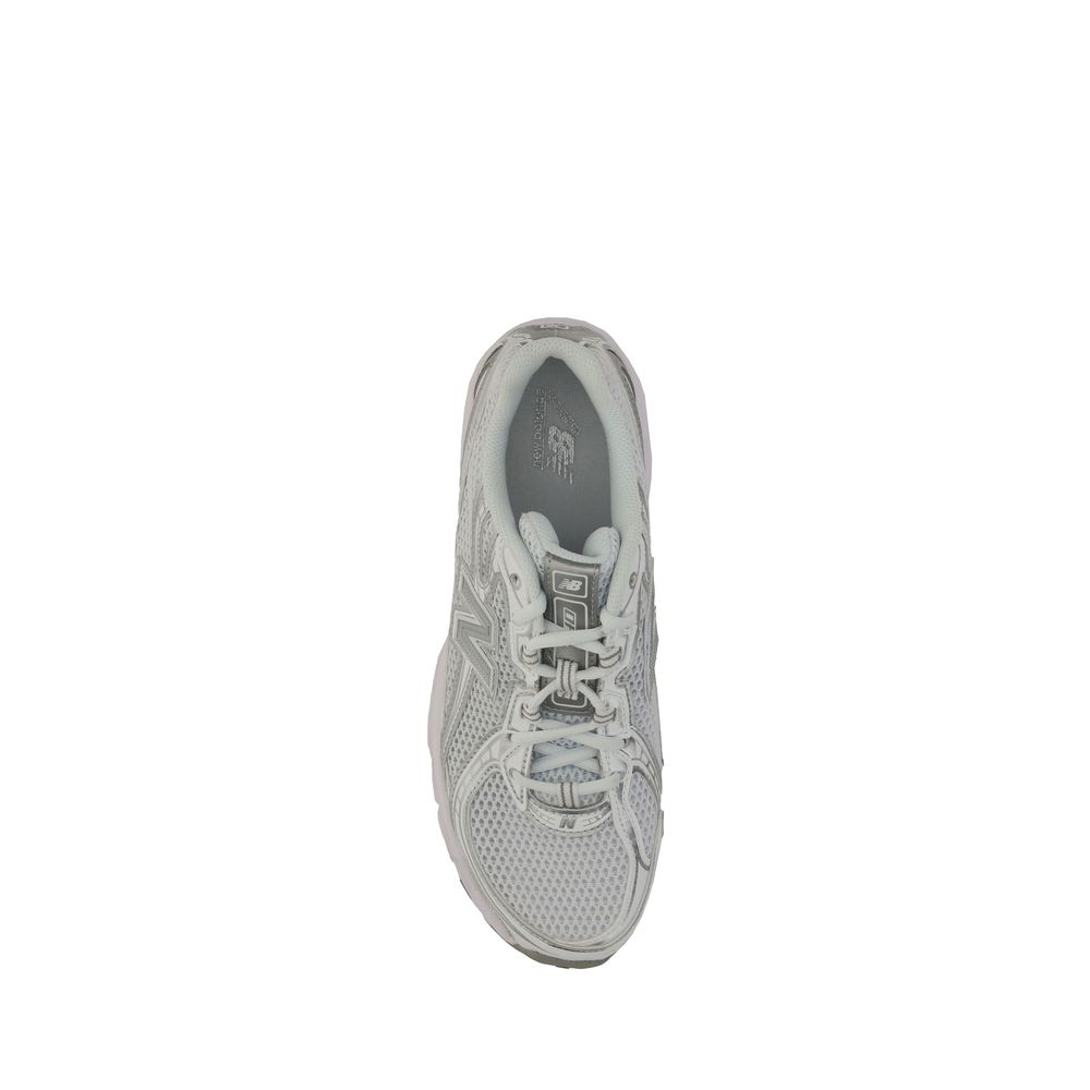 New Balance White Athletic Sneakers Unisex side view