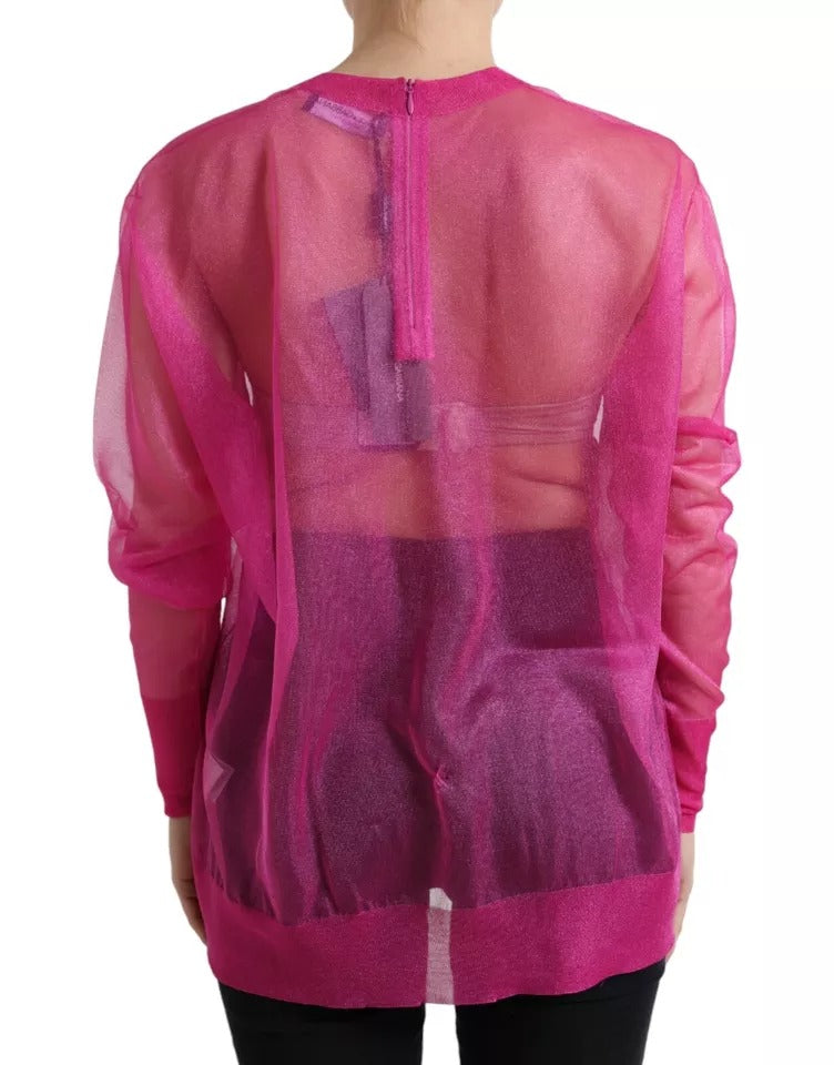 Dolce & Gabbana Pink T-Shirt for Women detail view