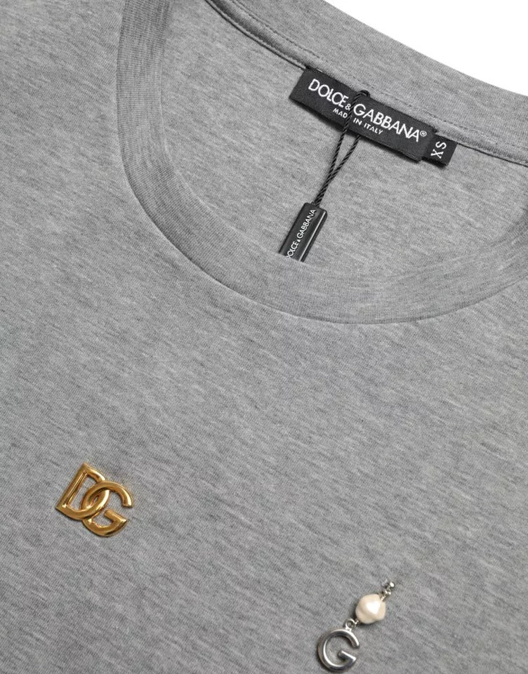 Dolce & Gabbana Grey T-Shirt for Men additional view
