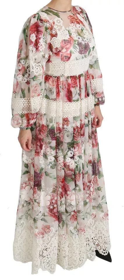Dolce & Gabbana Multicolor Long Dress for Women detail view