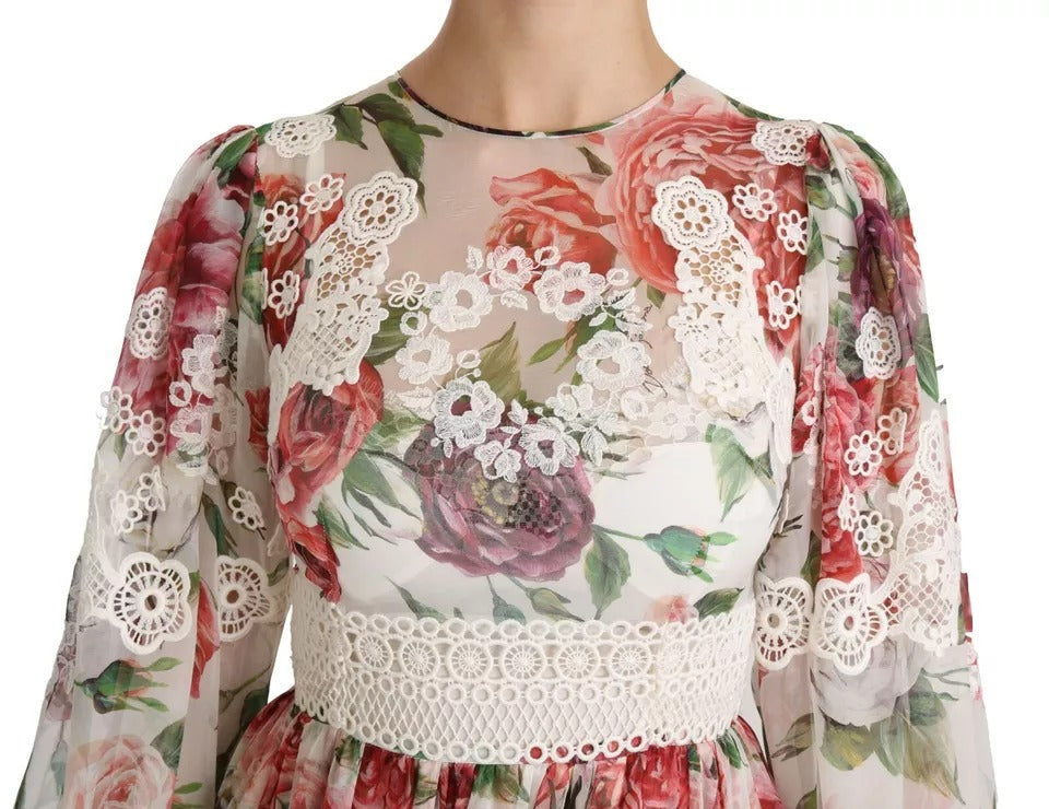Dolce & Gabbana Multicolor Long Dress for Women additional view