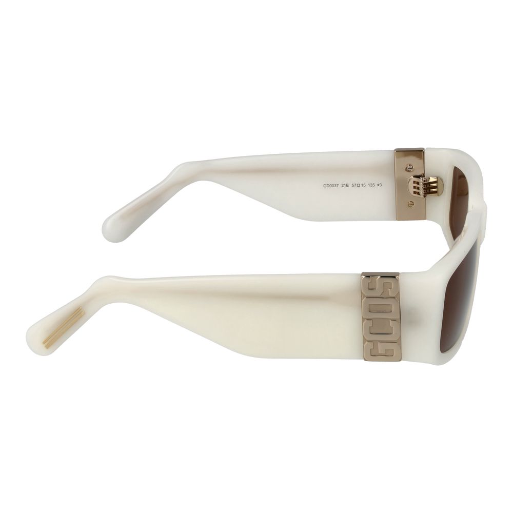 GCDS White Sunglasses Unisex detail view