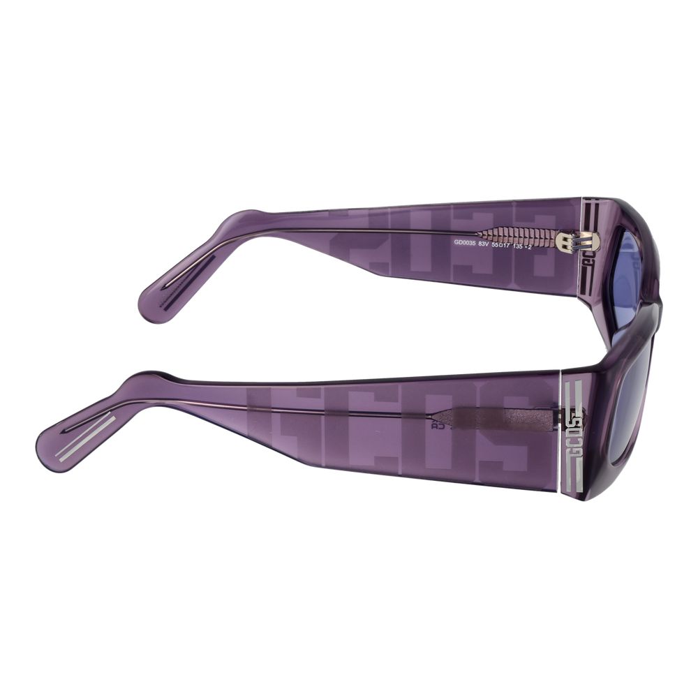 GCDS Purple Sunglasses Unisex detail view