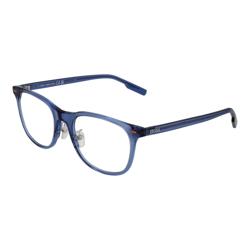 Ermenegildo Zegna Blue Glasses Frames for Men