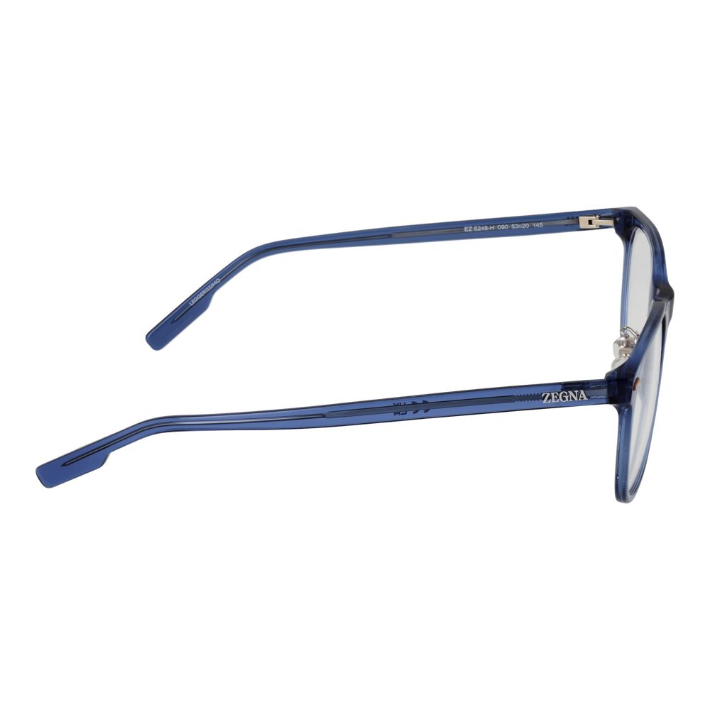 Ermenegildo Zegna Blue Glasses Frames for Men detail view