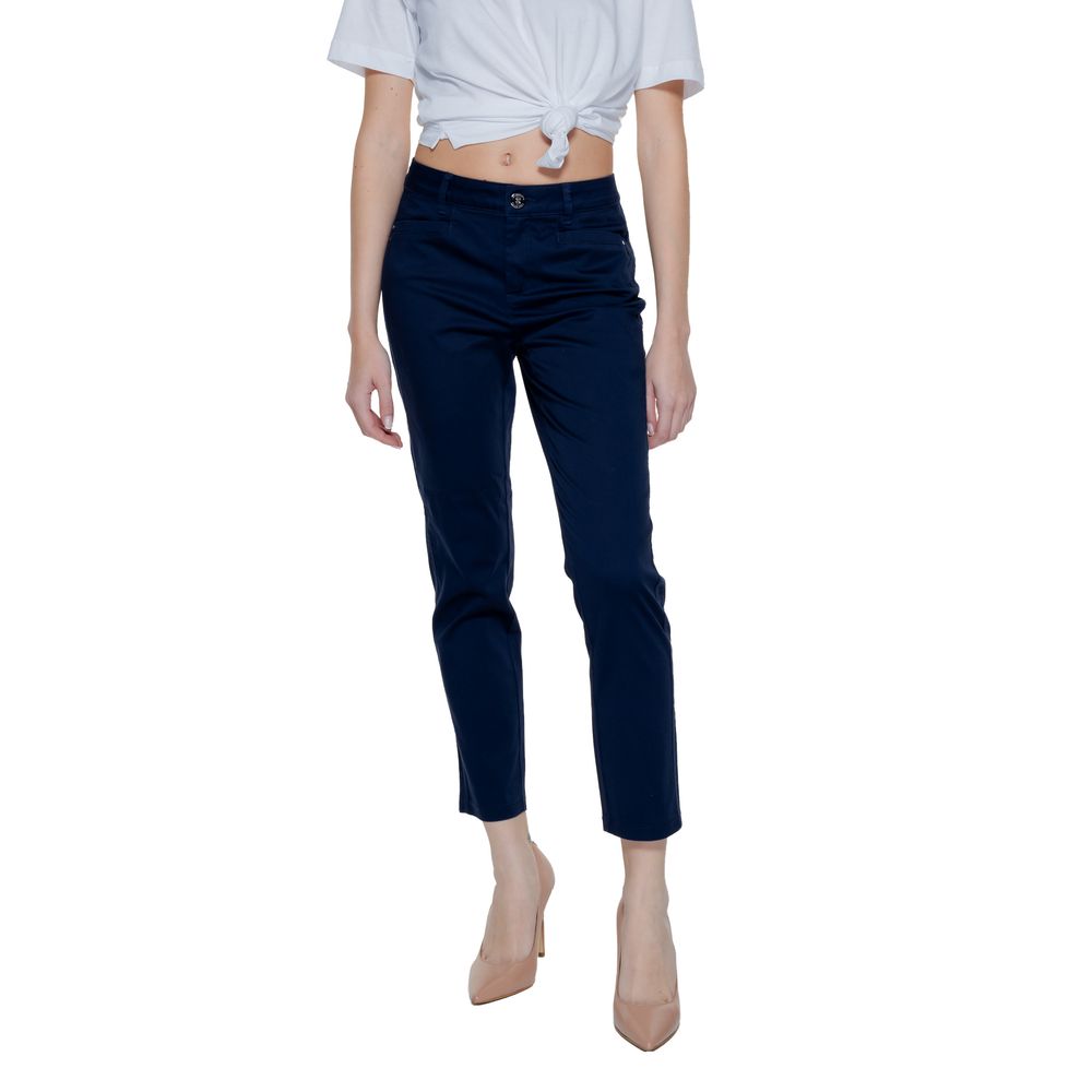 Street One Blue Casual Pants for Women side view