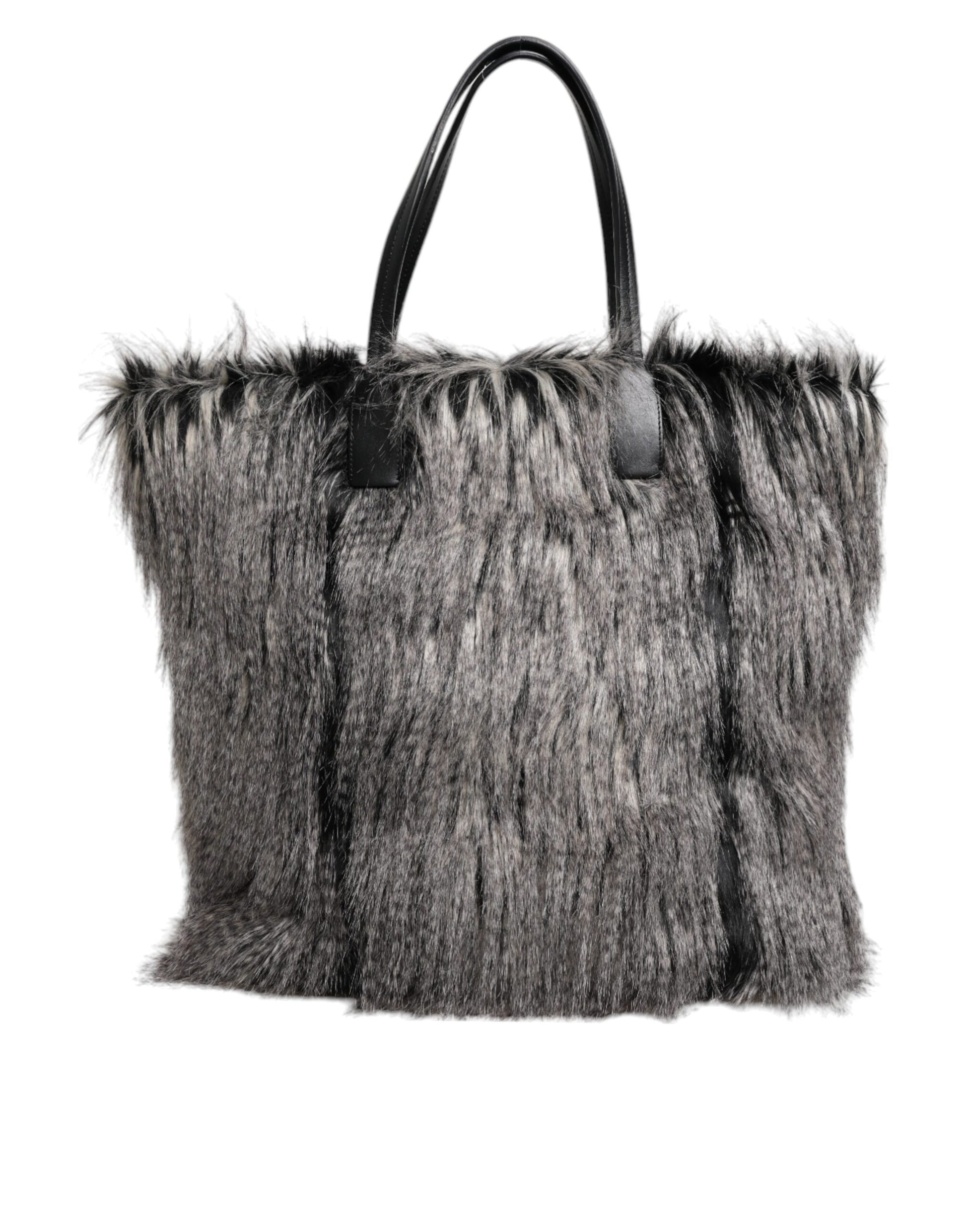 Dolce & Gabbana Black Tote Bags for Women side view