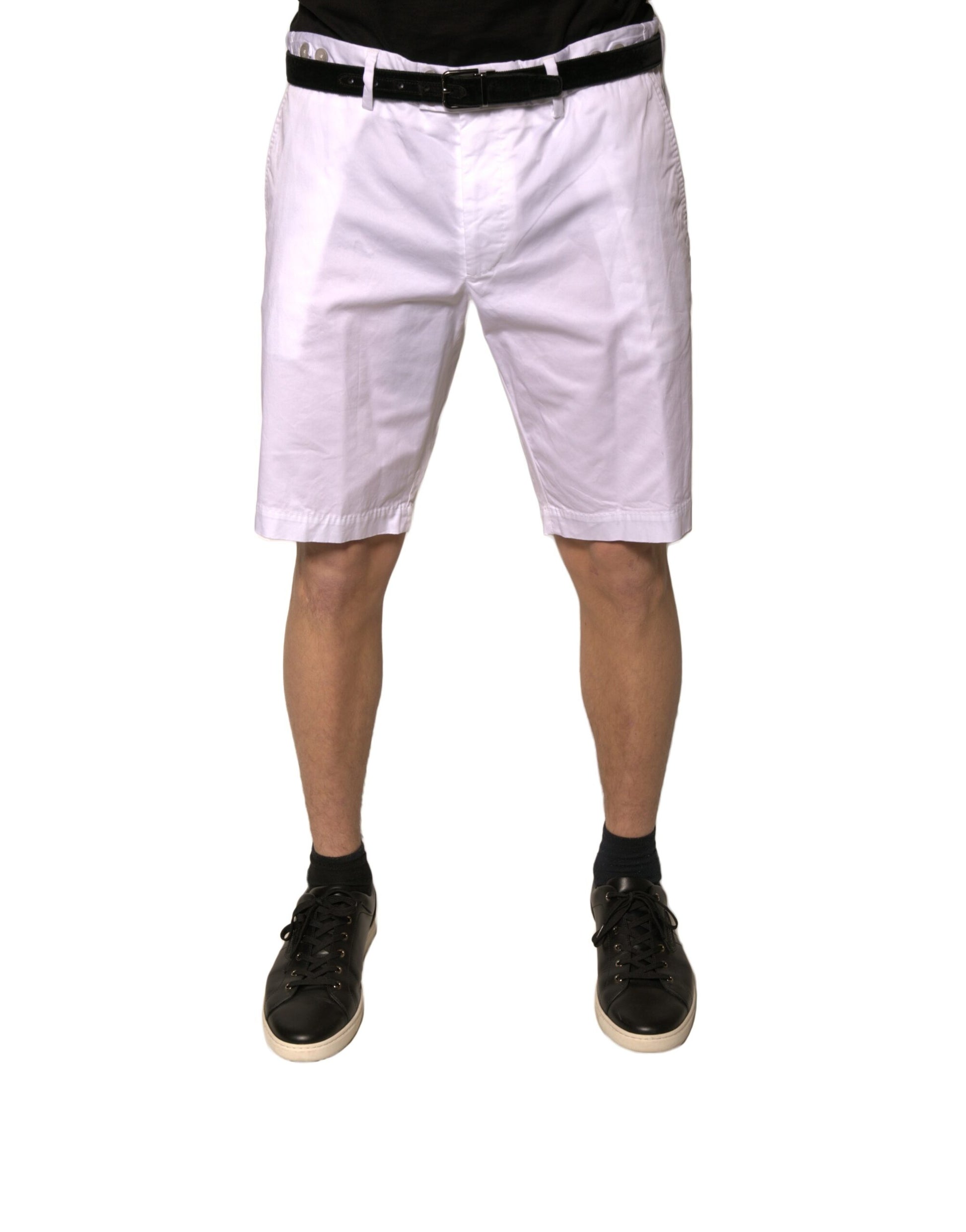 Dolce & Gabbana White Knee Length for Men