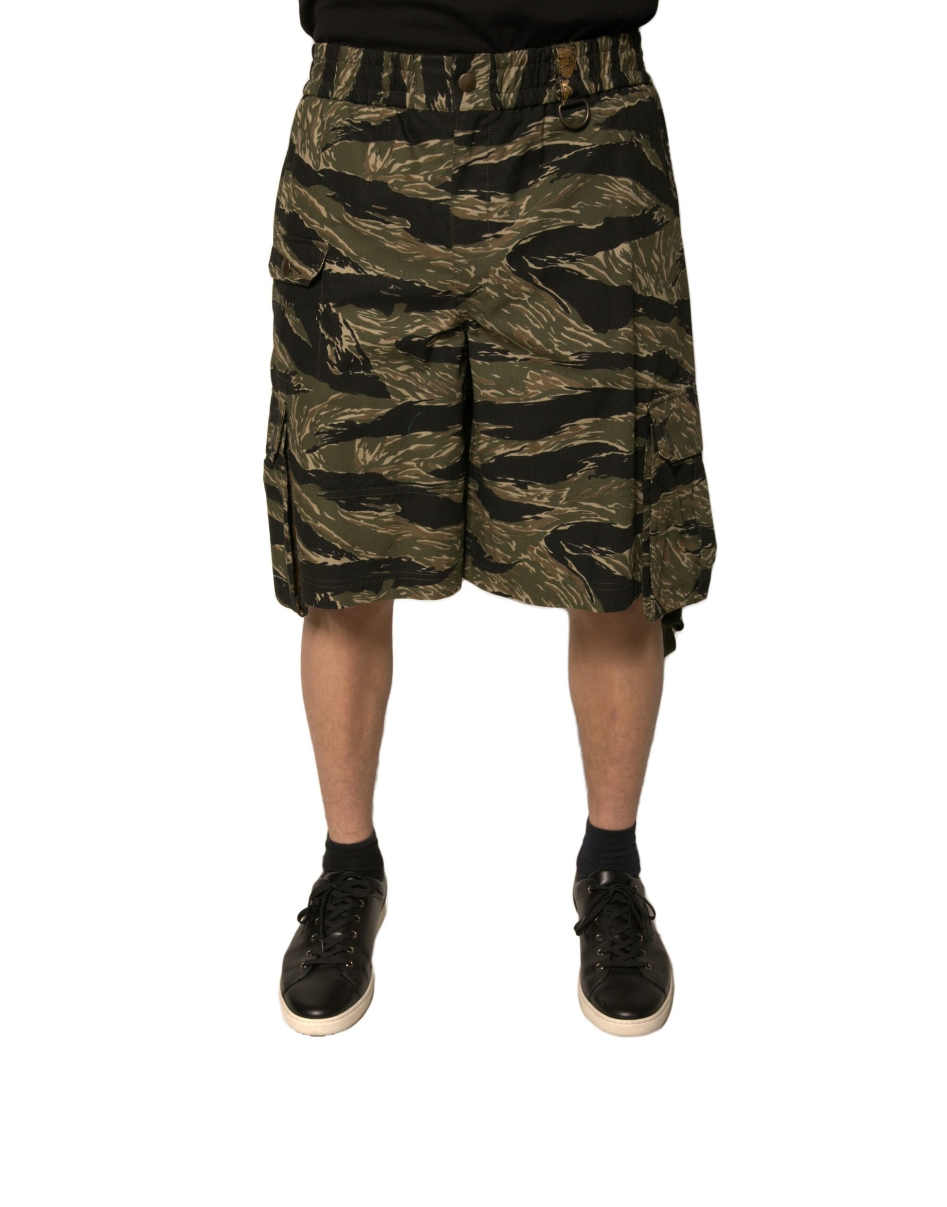 Dolce & Gabbana Black Bermuda for Men