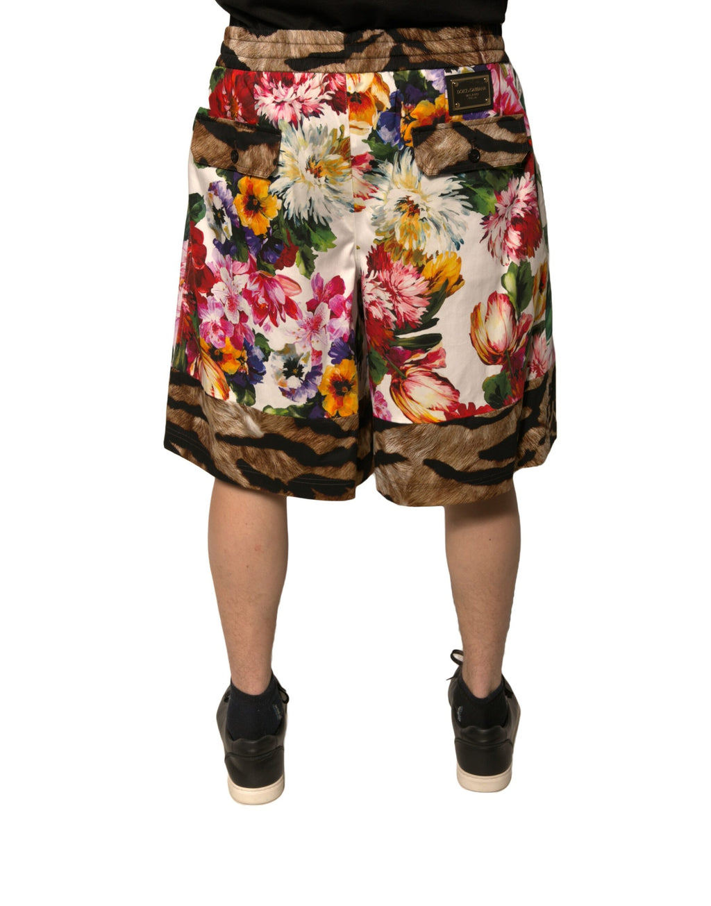 Dolce & Gabbana Multicolor Bermuda for Men side view