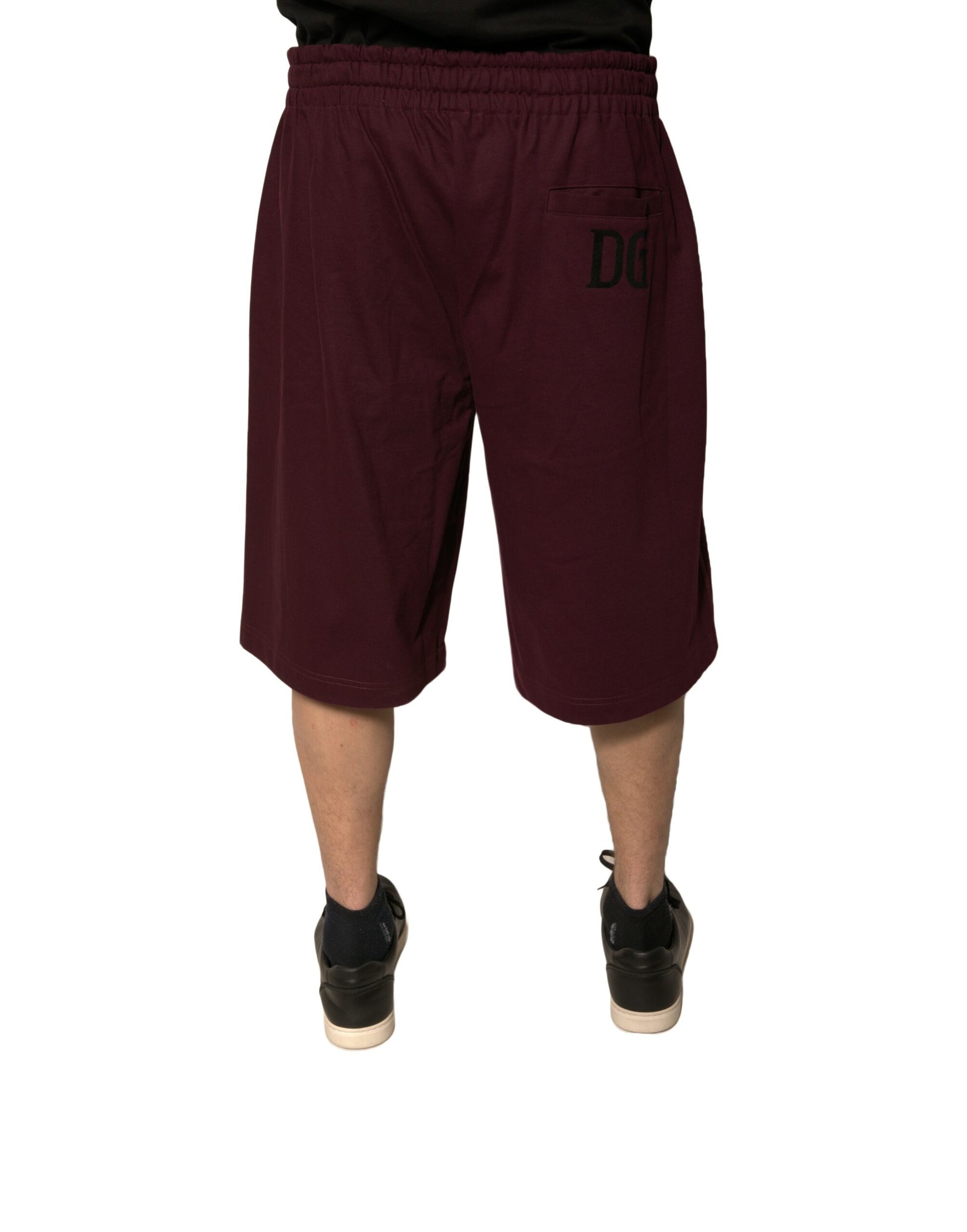 Dolce & Gabbana Red Bermuda for Men side view