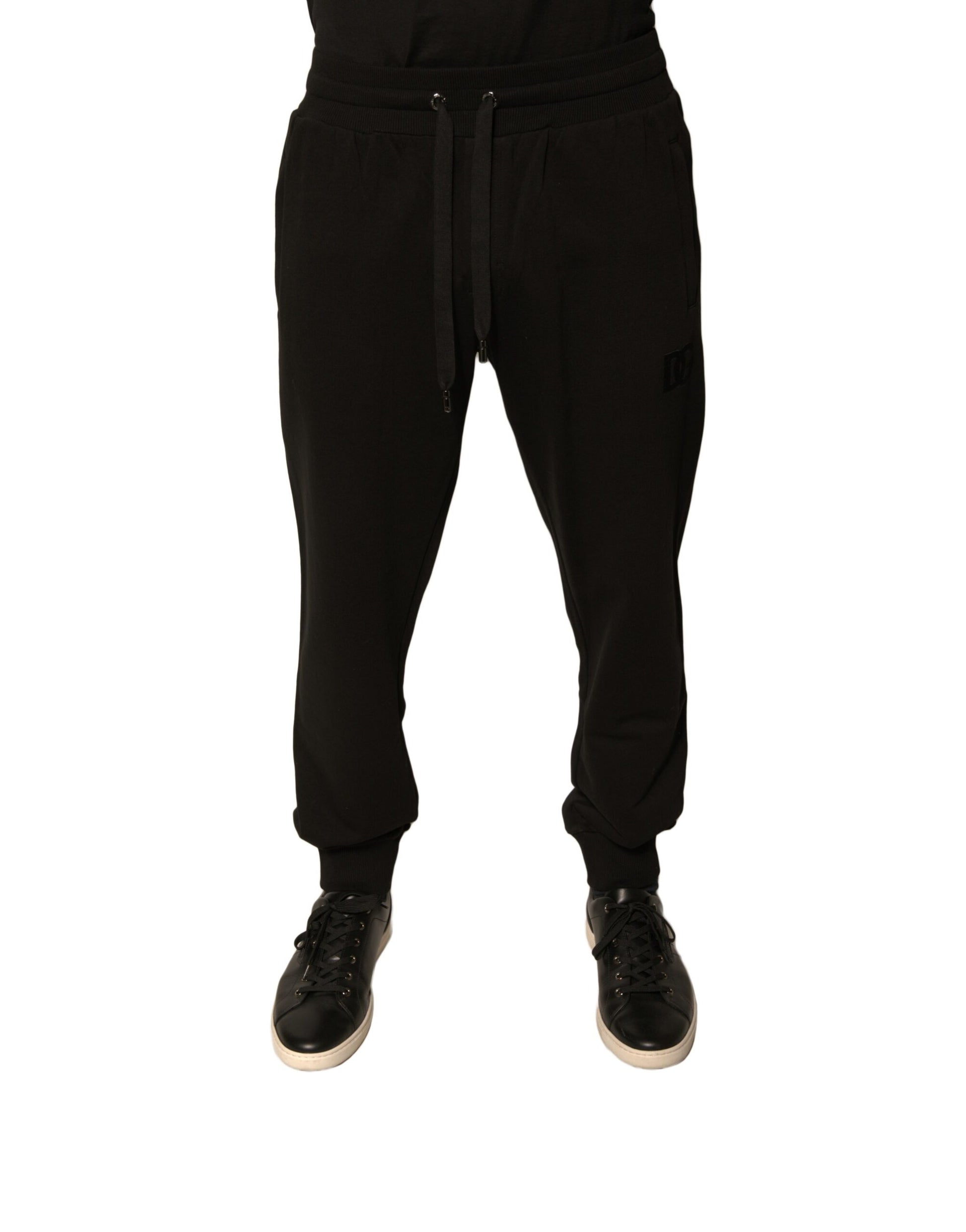 Dolce & Gabbana Black Athletic Pants for Men