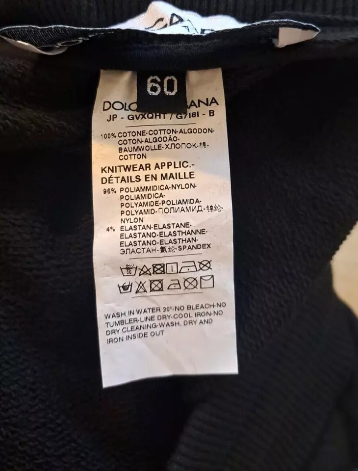 Dolce & Gabbana Black Athletic Pants for Men additional view