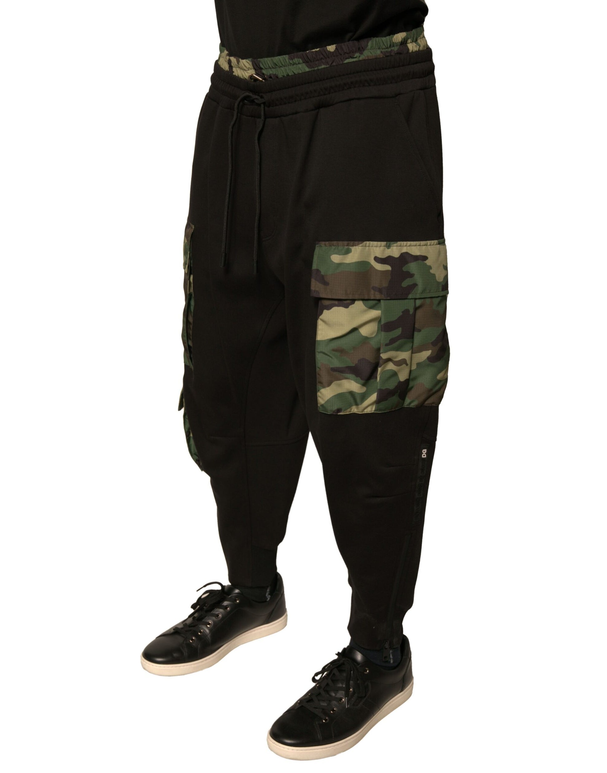 Dolce & Gabbana Multicolor Athletic Pants for Men detail view