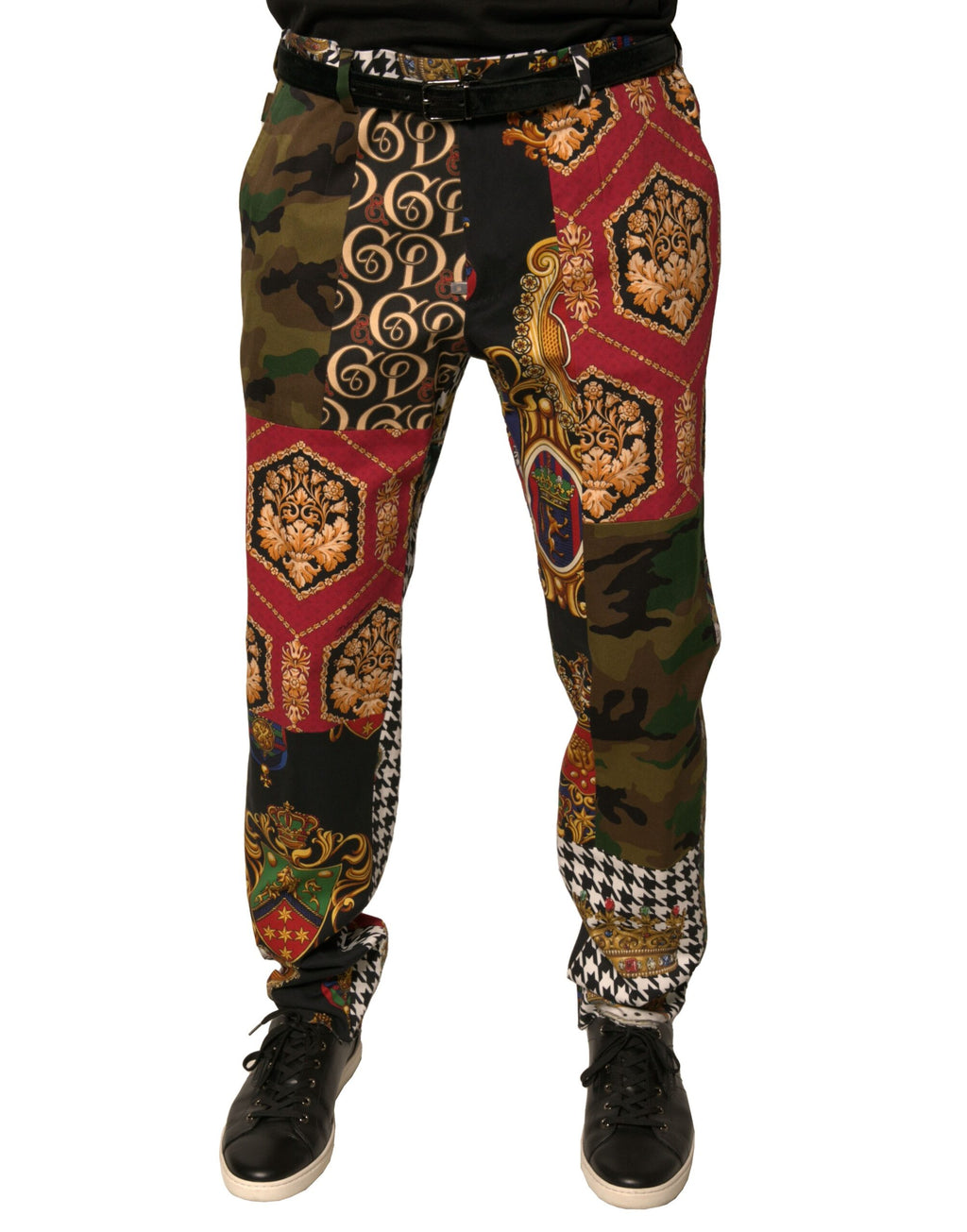 Dolce & Gabbana Multicolor Dress Pants for Men alternate view