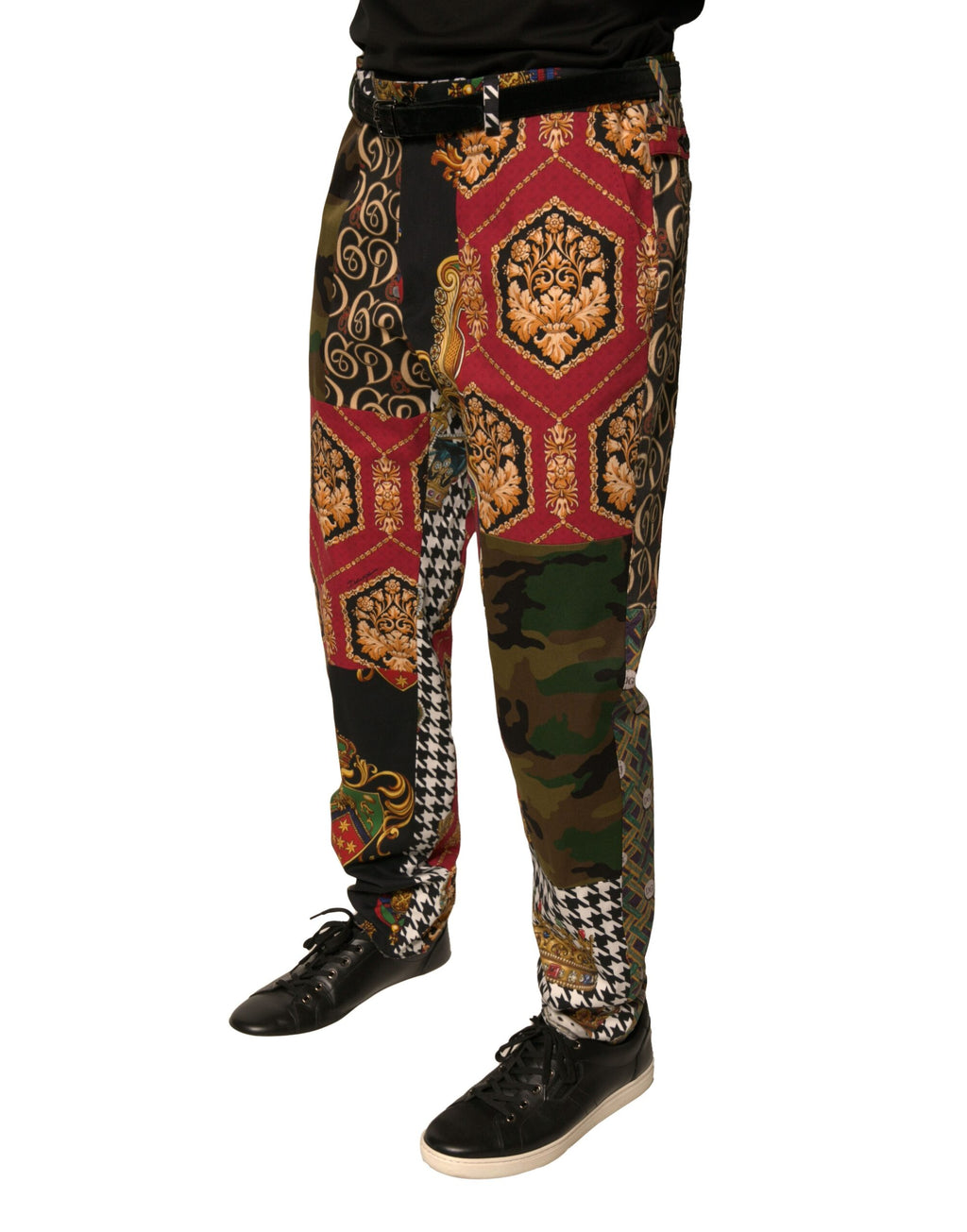 Dolce & Gabbana Multicolor Dress Pants for Men detail view