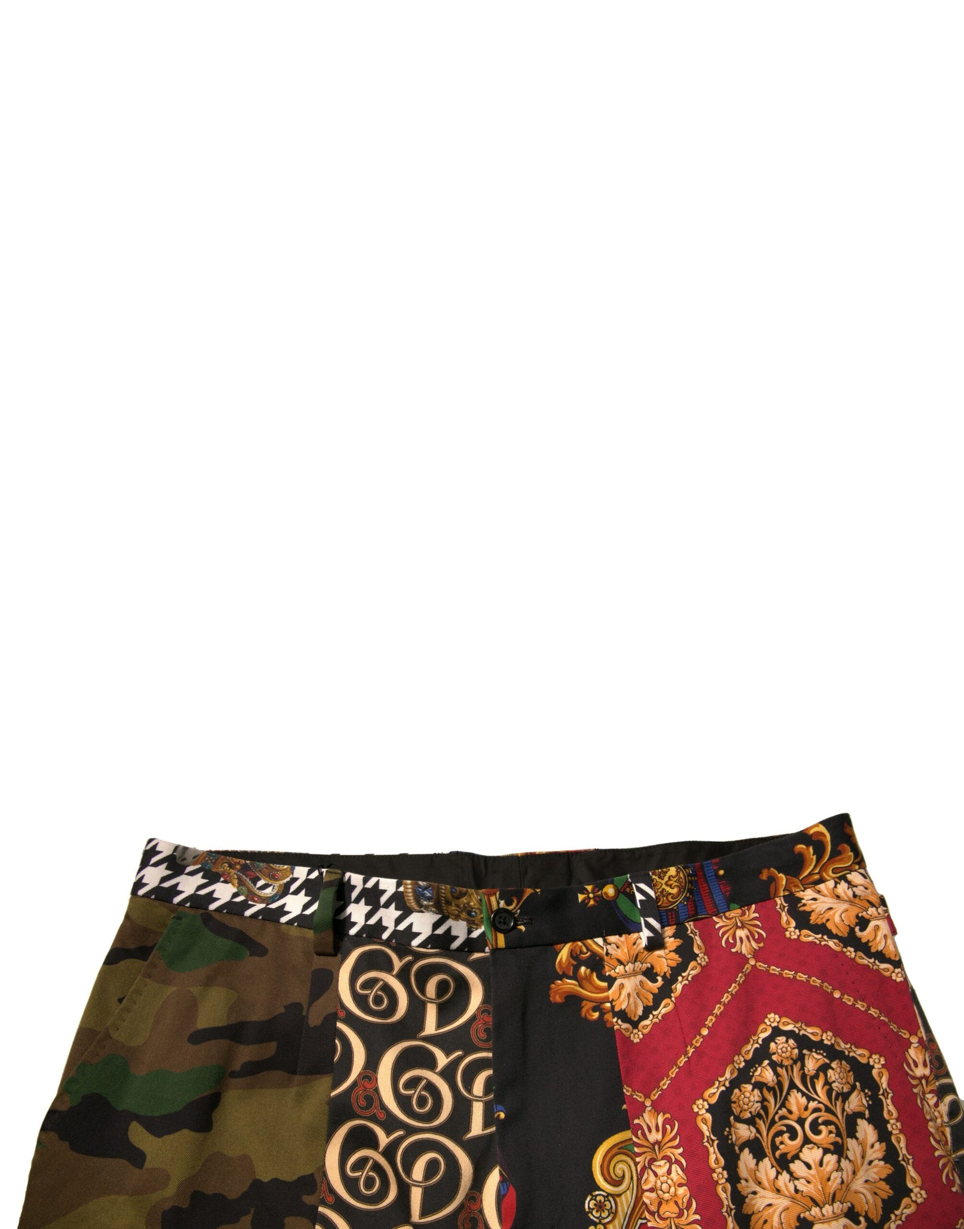 Dolce & Gabbana Multicolor Dress Pants for Men additional view