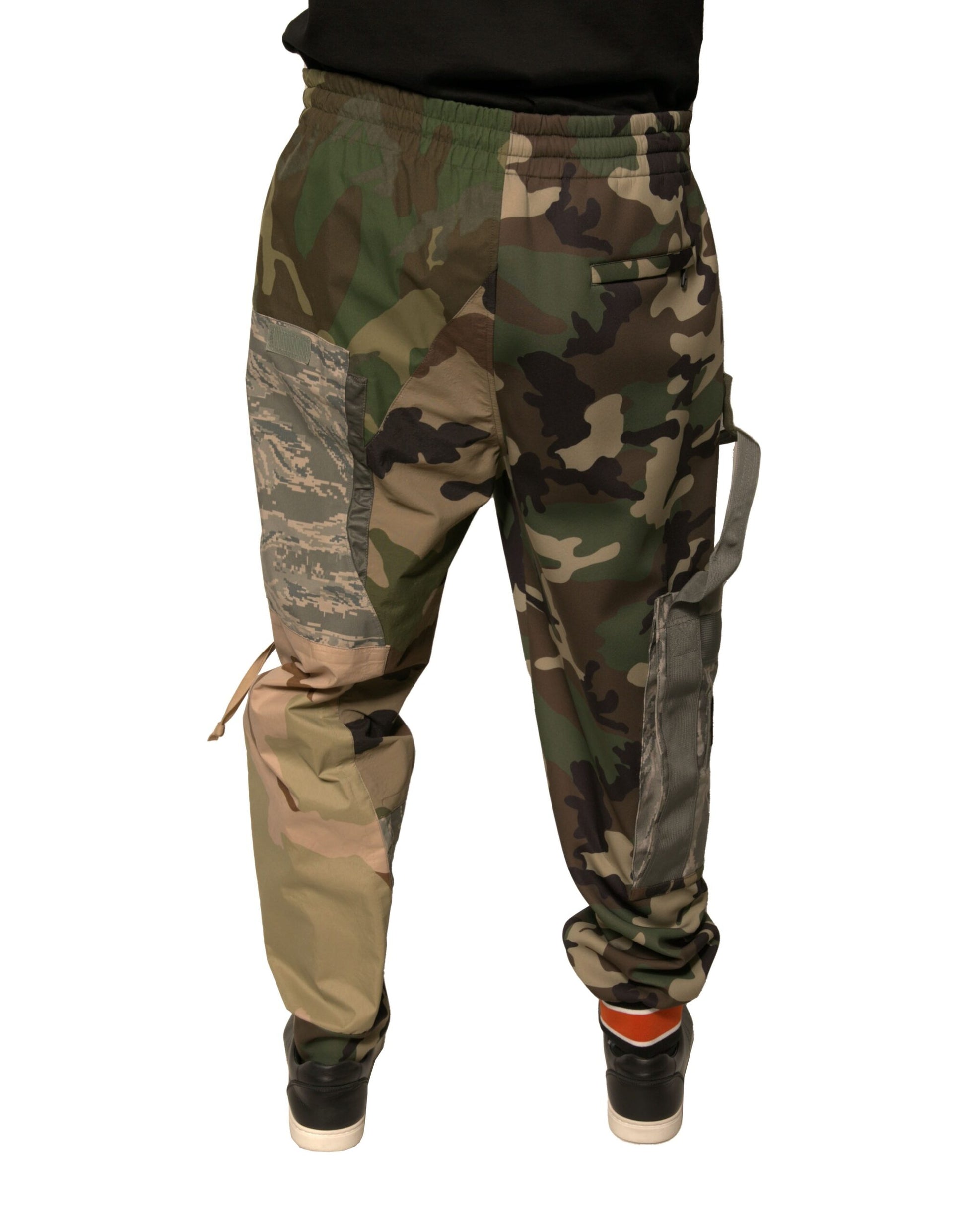 Dolce & Gabbana Multicolor Athletic Pants for Men side view