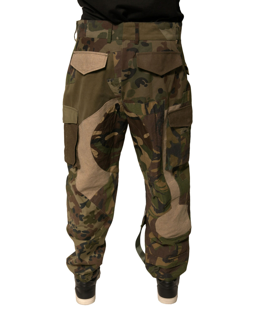 Dolce & Gabbana Multicolor Cargo Pants for Men side view