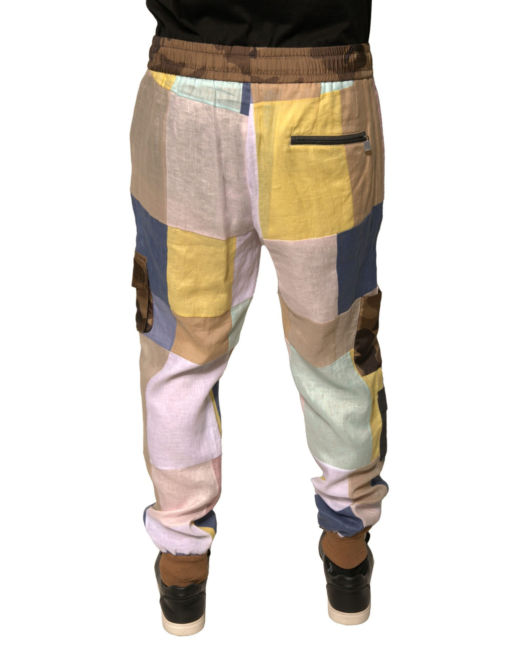 Dolce & Gabbana Multicolor Athletic Pants for Men side view