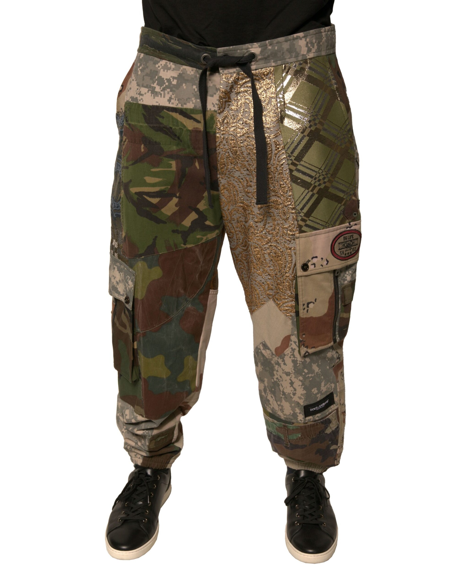 Dolce & Gabbana Multicolor Athletic Pants for Men alternate view