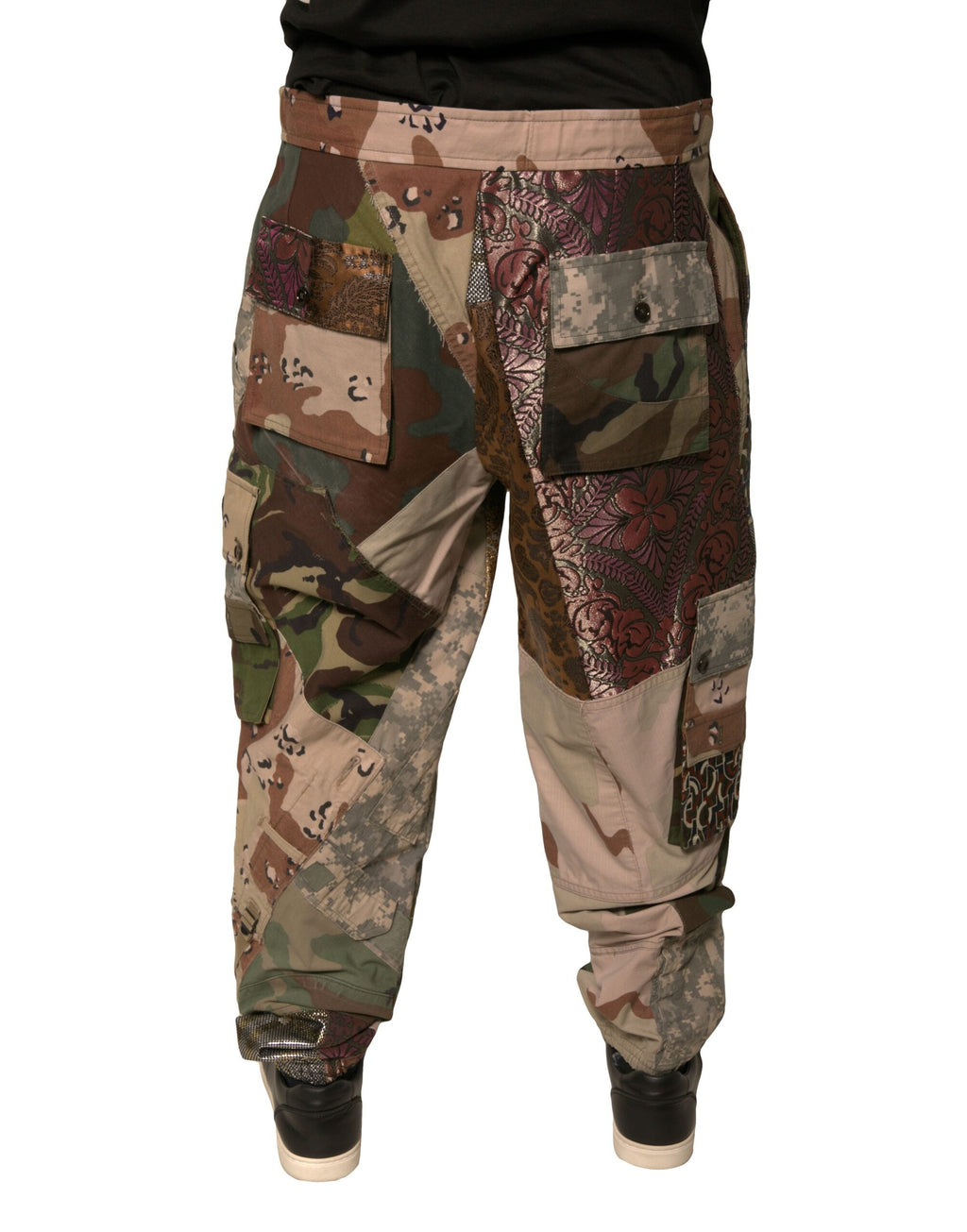 Dolce & Gabbana Multicolor Athletic Pants for Men side view