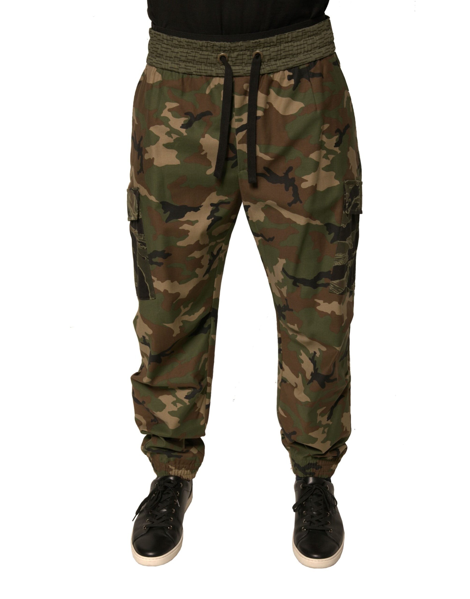 Dolce & Gabbana Multicolor Athletic Pants for Men