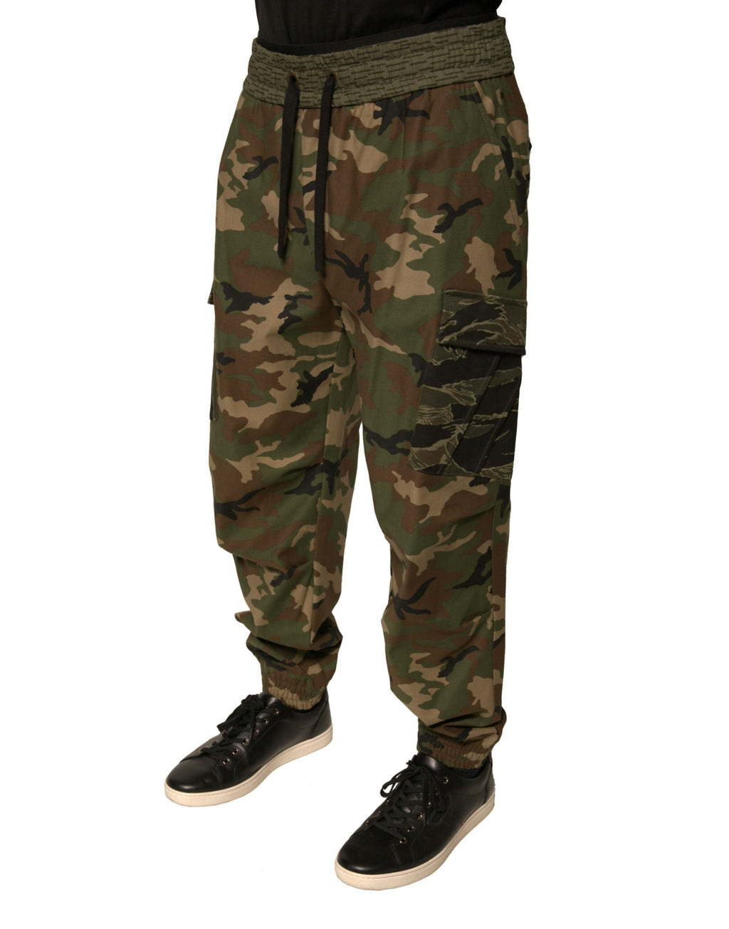 Dolce & Gabbana Multicolor Athletic Pants for Men detail view