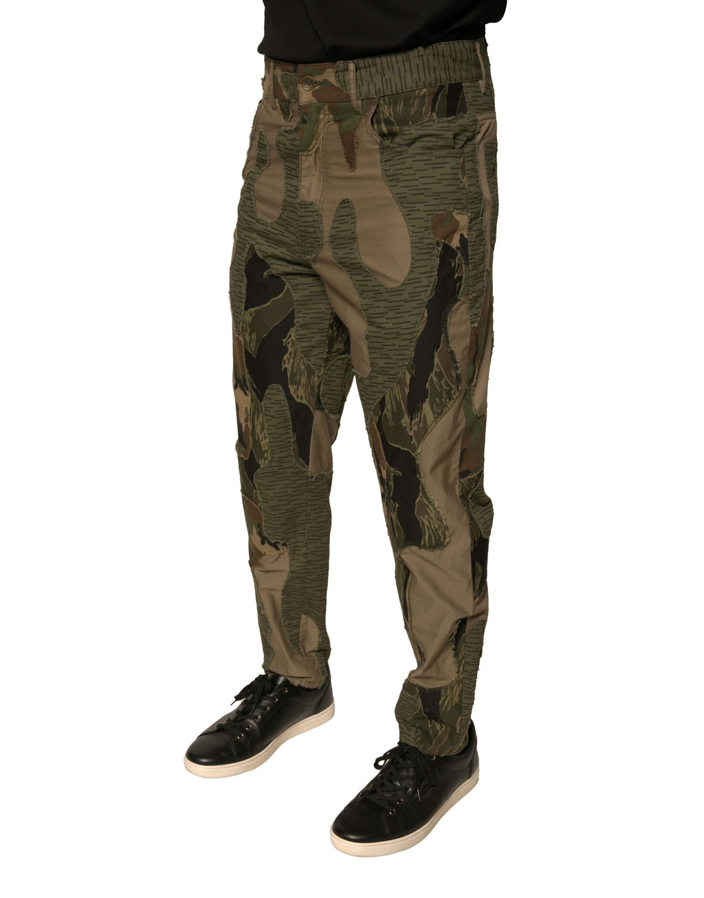 Dolce & Gabbana Multicolor Casual Pants for Men detail view