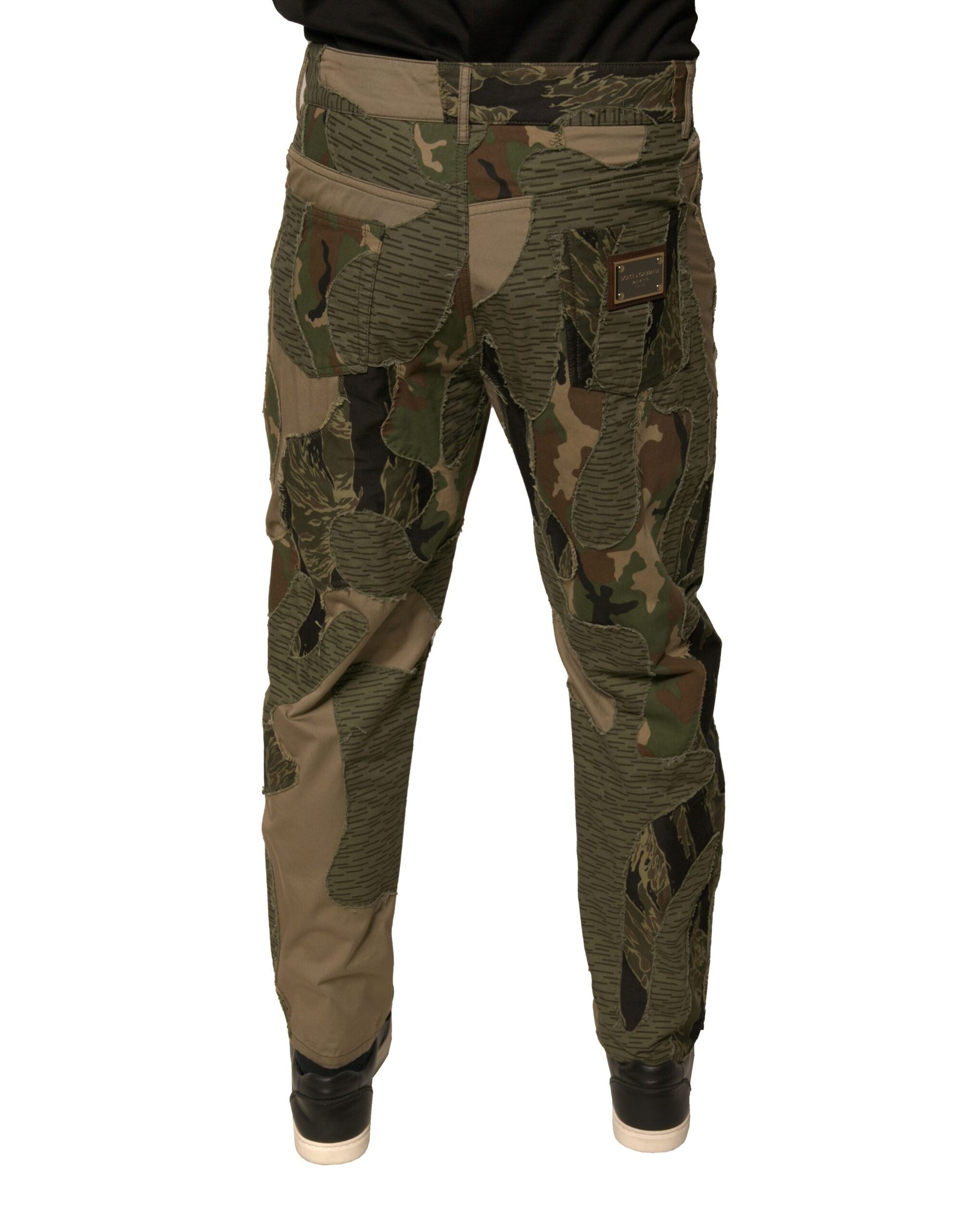 Dolce & Gabbana Multicolor Casual Pants for Men side view