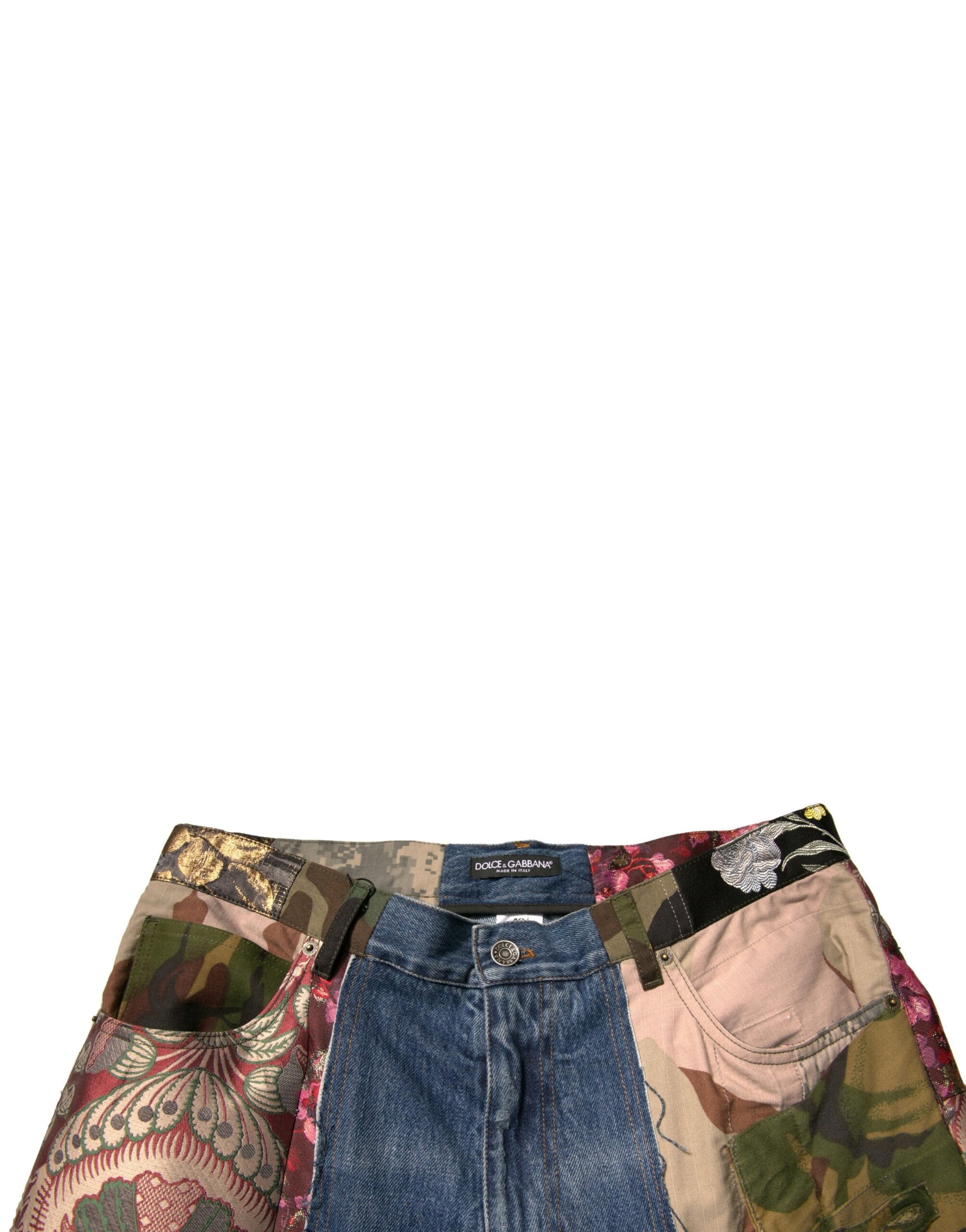 Dolce & Gabbana Blue Straight Leg Jeans for Men additional view