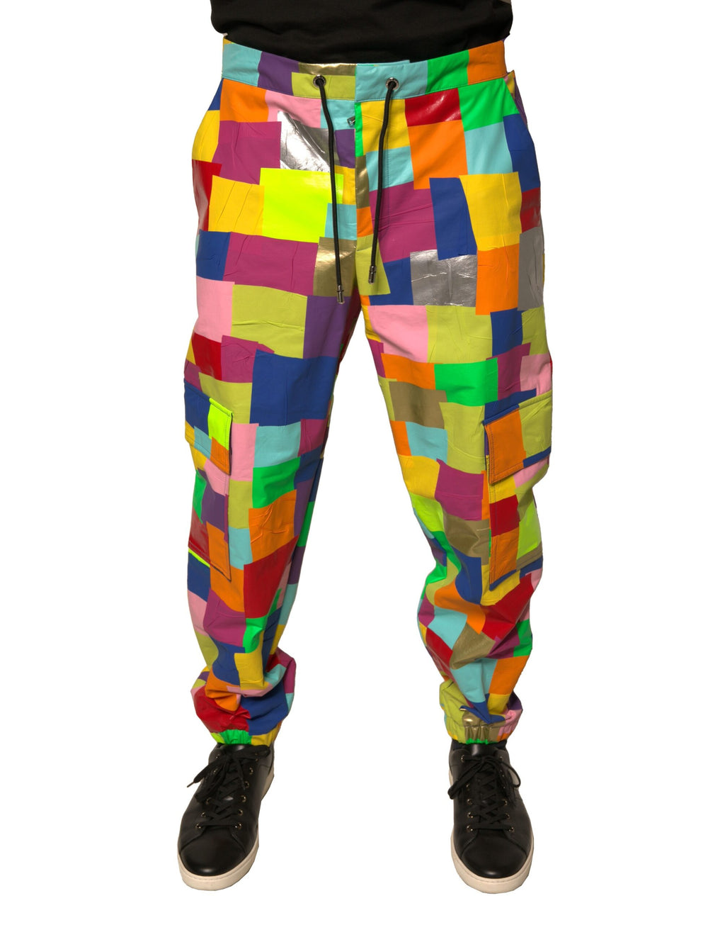 Dolce & Gabbana Multicolor Cargo Pants for Men