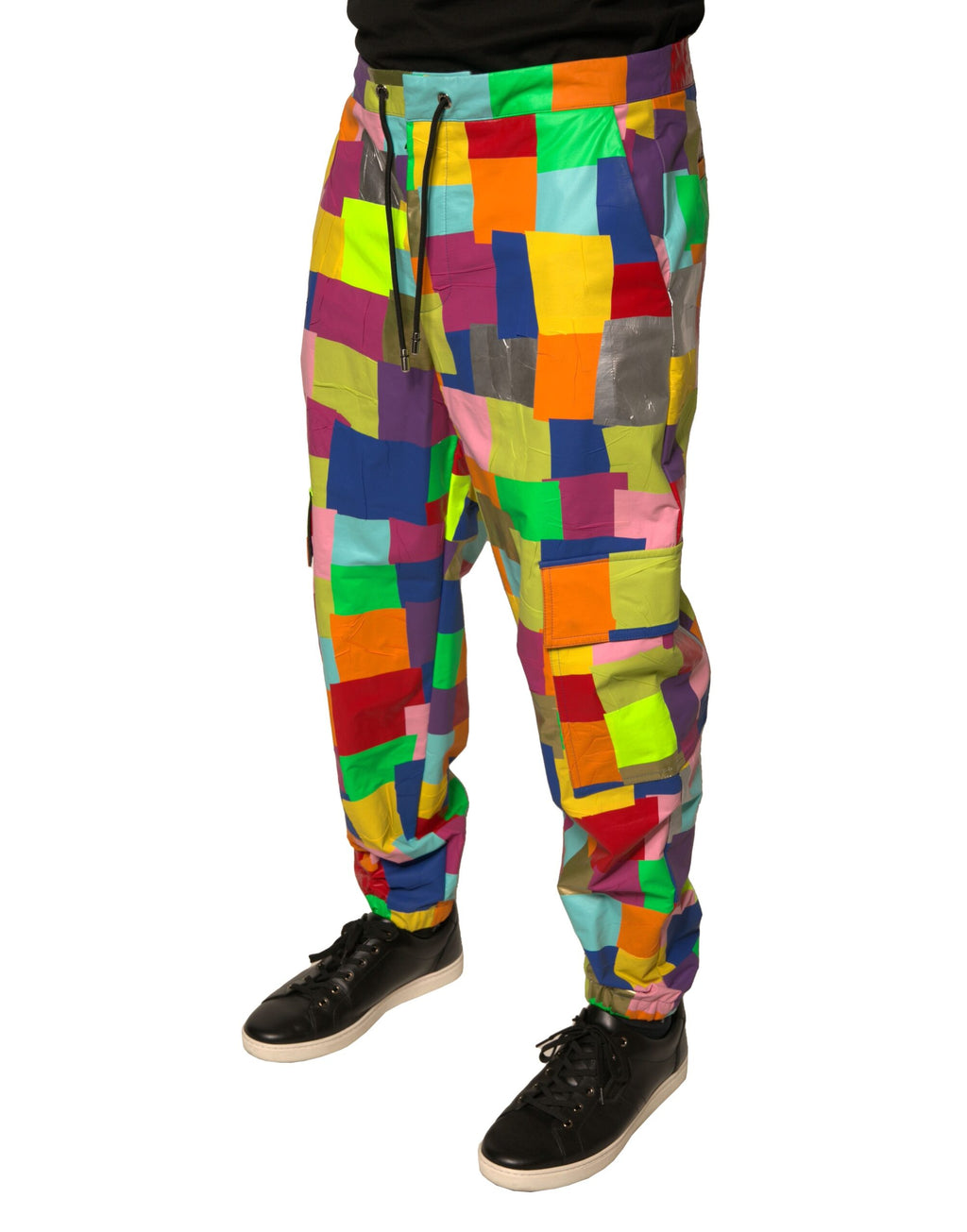 Dolce & Gabbana Multicolor Cargo Pants for Men detail view