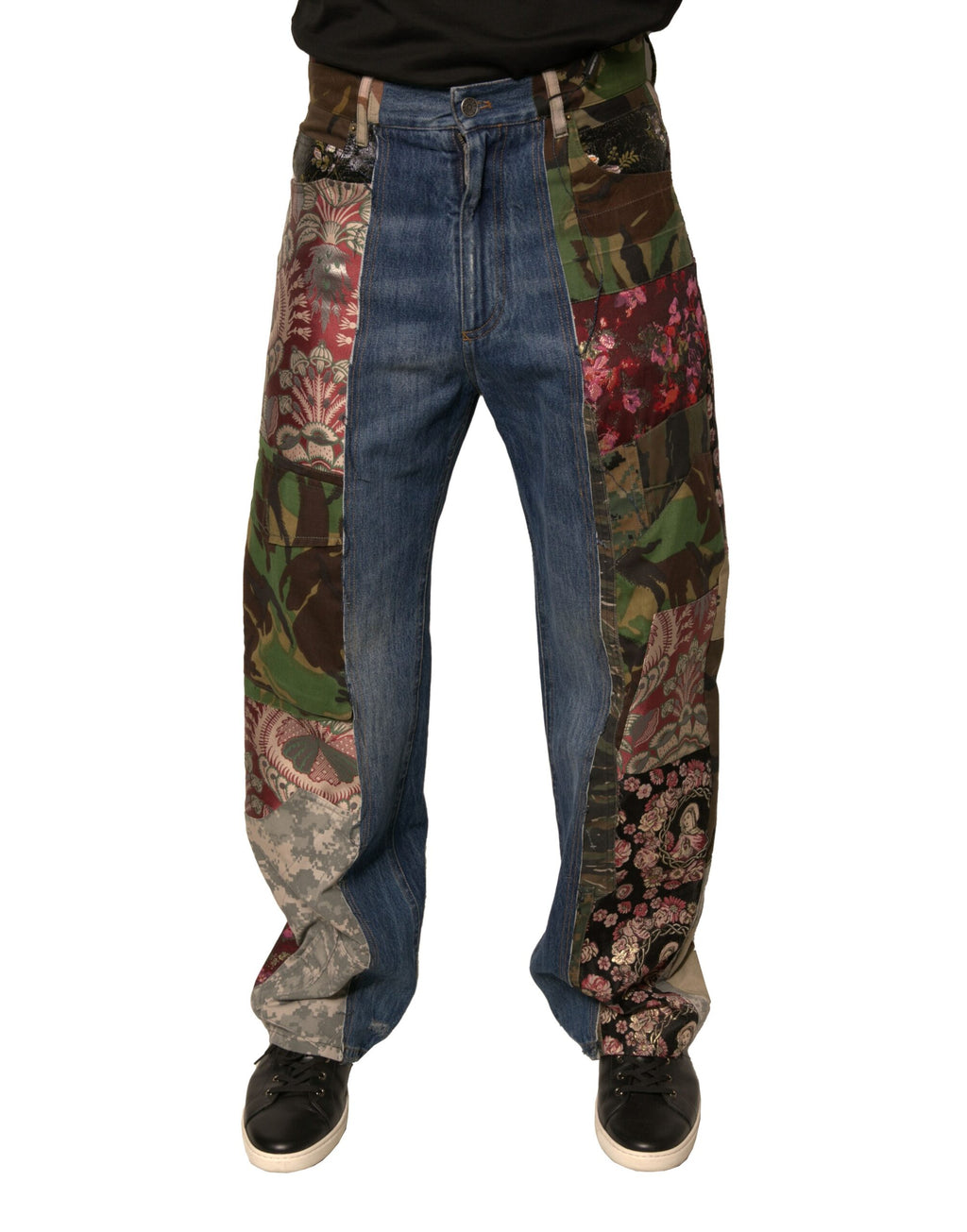 Dolce & Gabbana Blue Straight Leg Jeans for Men alternate view