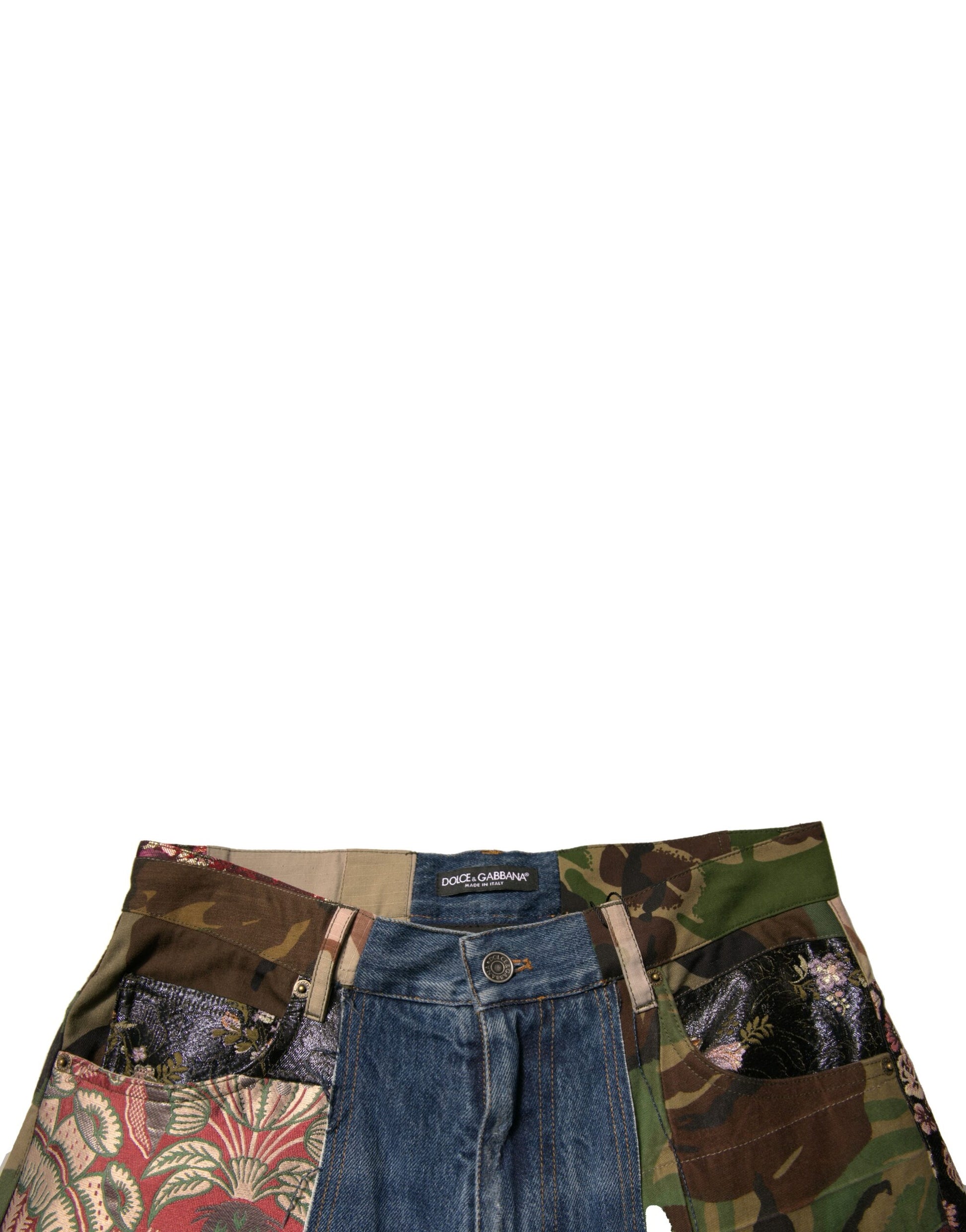 Dolce & Gabbana Blue Straight Leg Jeans for Men additional view