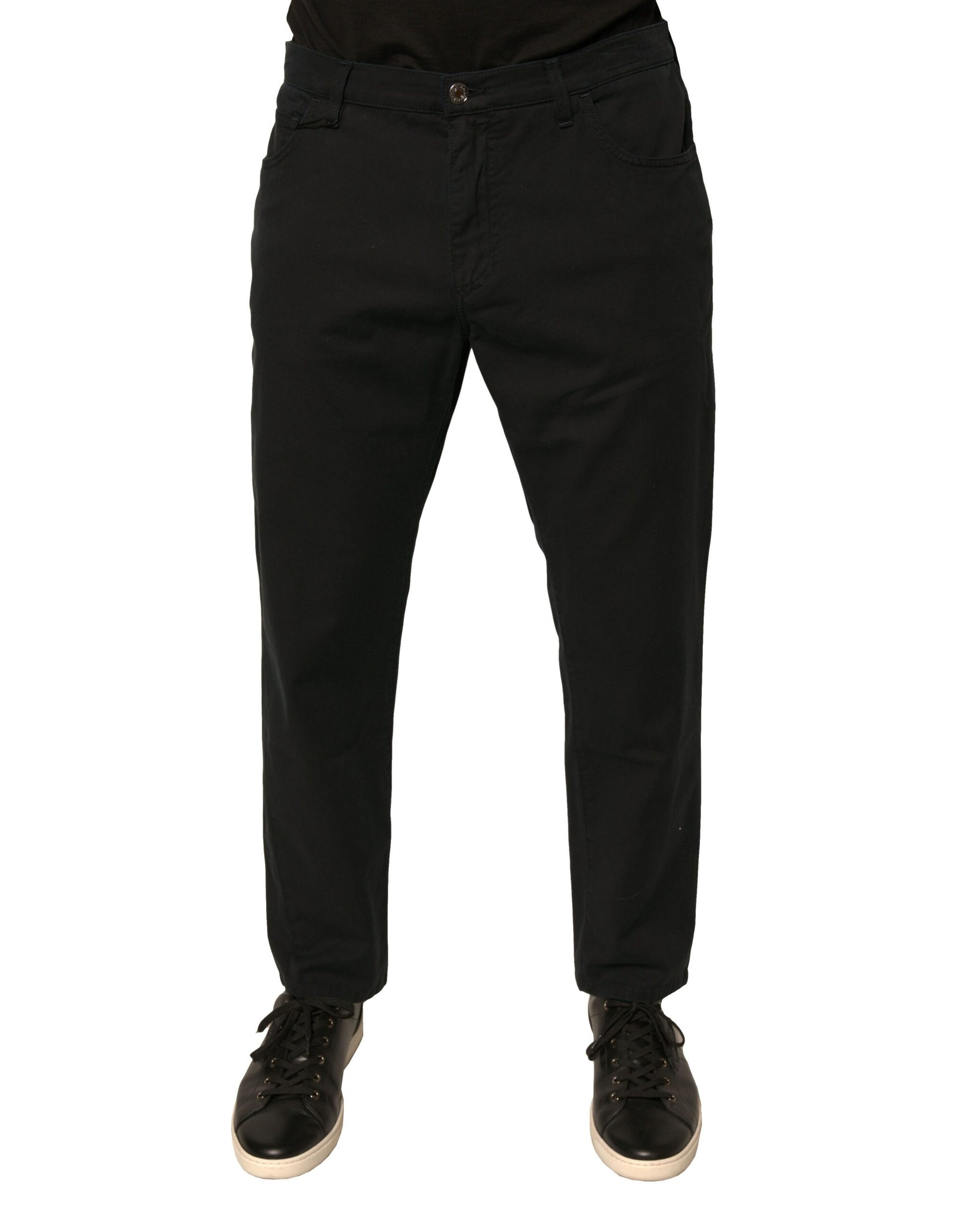 Dolce & Gabbana Black Skinny Jeans for Men