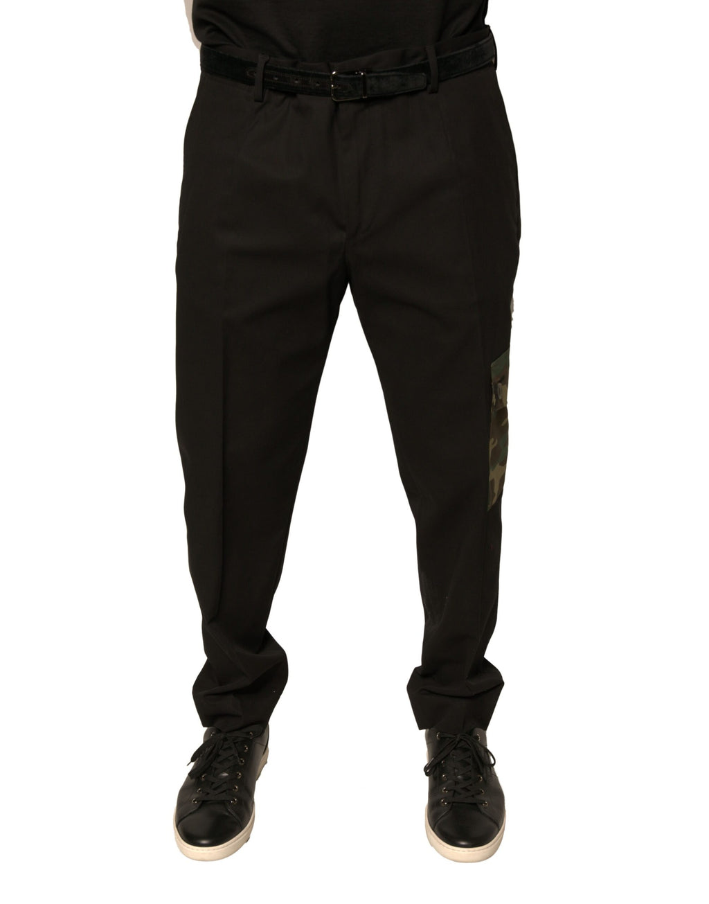 Dolce & Gabbana Black Cargo Pants for Men additional view