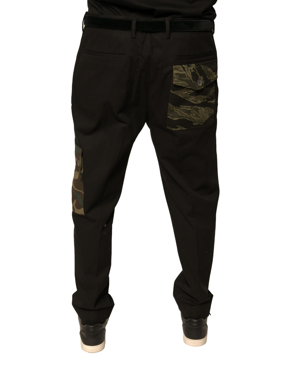 Dolce & Gabbana Black Cargo Pants for Men additional view