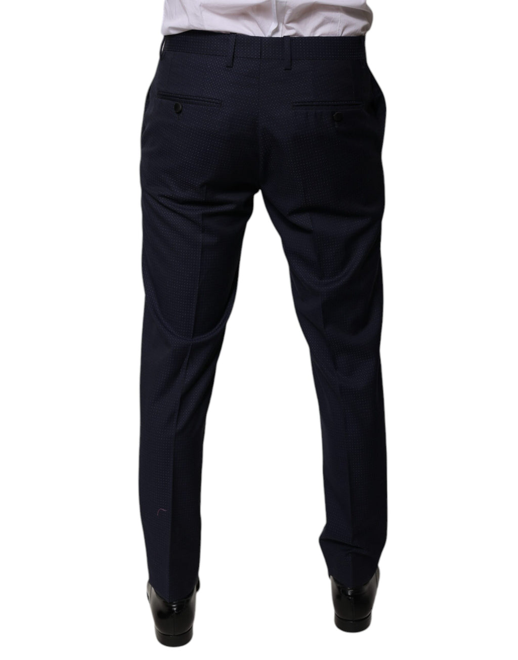 Dolce & Gabbana Blue Dress Pants for Men side view