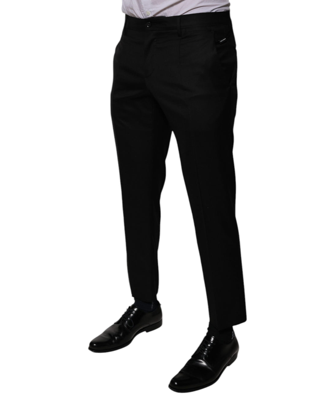 Dolce & Gabbana Black Dress Pants for Men detail view