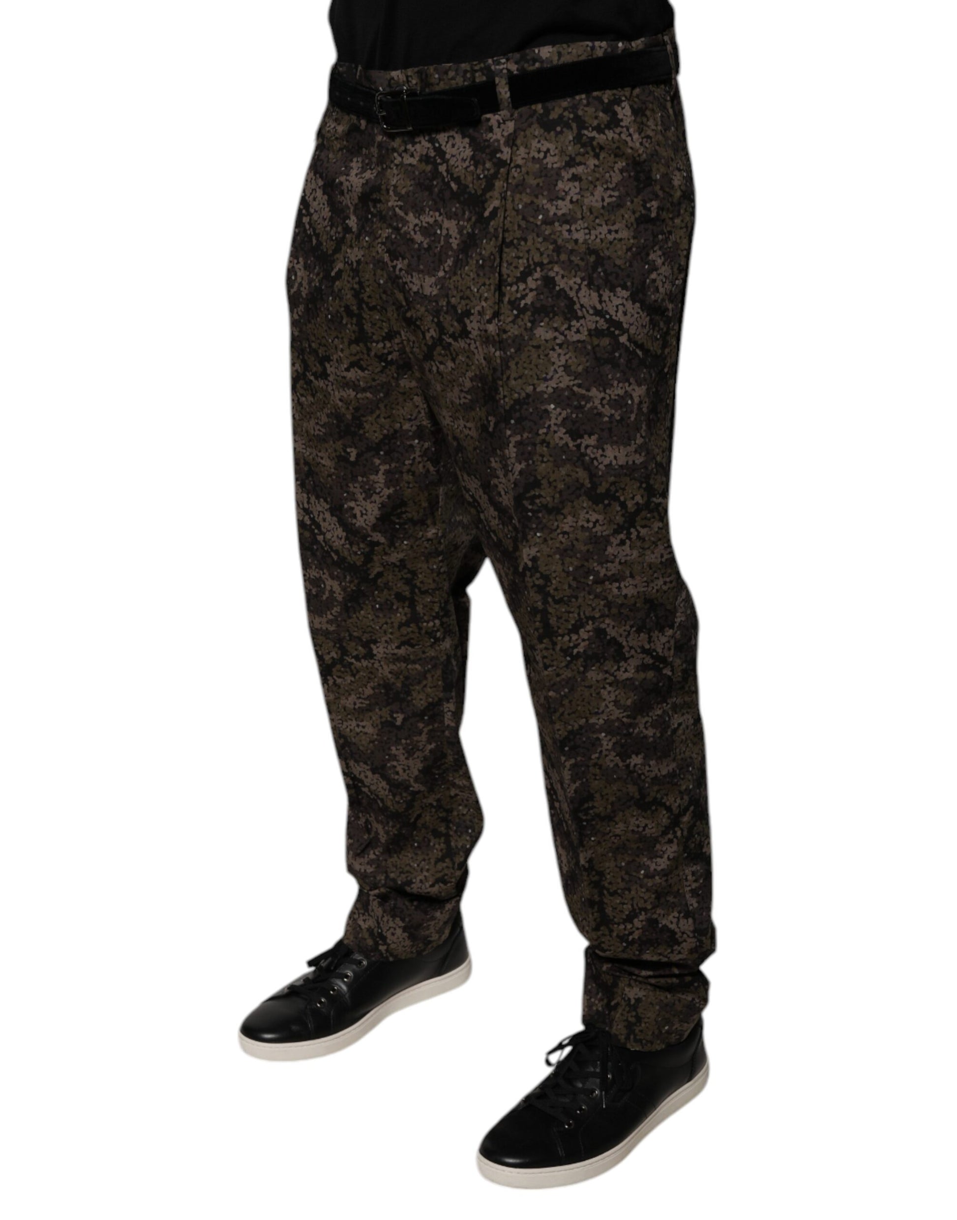 Dolce & Gabbana Multicolor Dress Pants for Men detail view