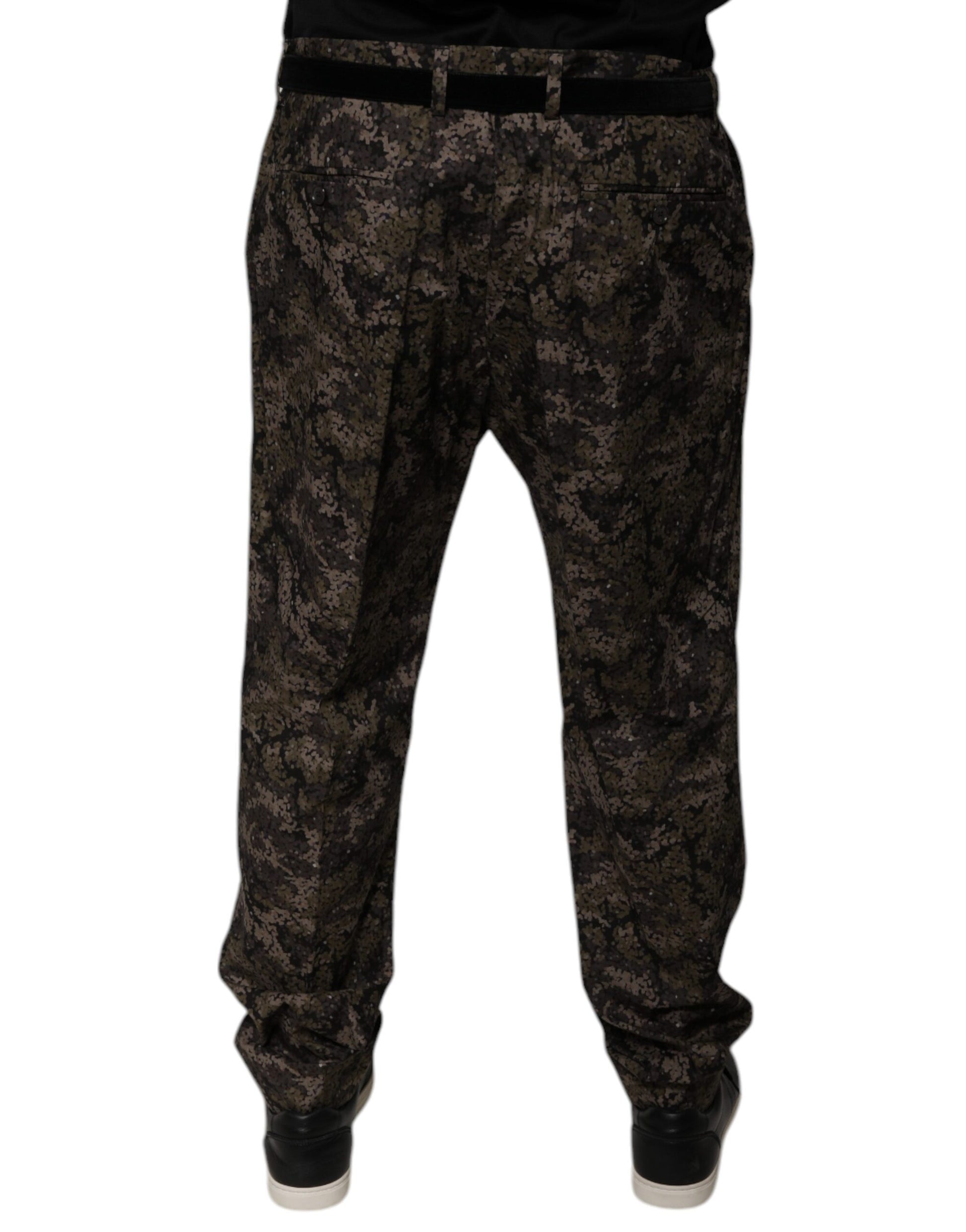 Dolce & Gabbana Multicolor Dress Pants for Men side view