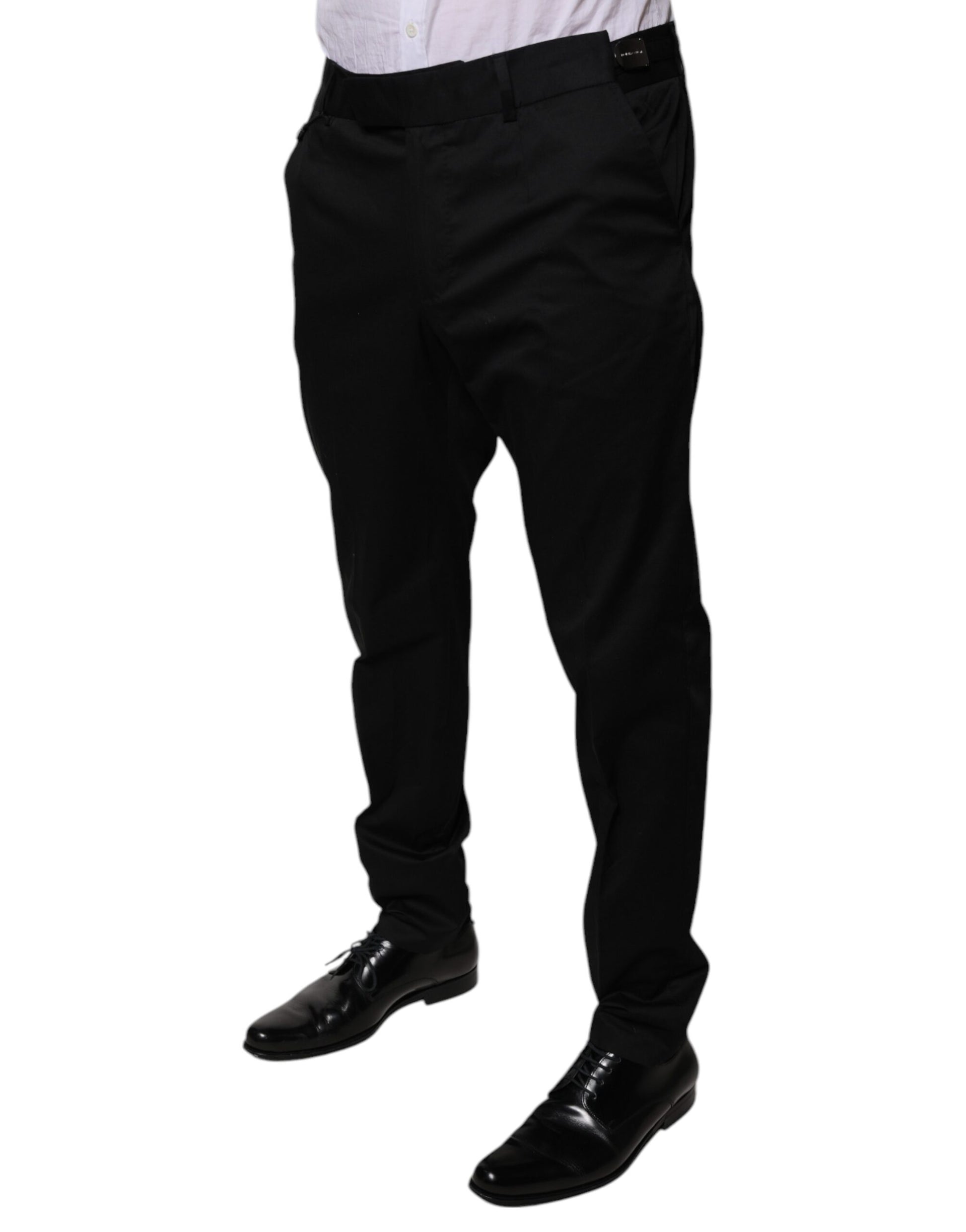 Dolce & Gabbana Black Dress Pants for Men detail view