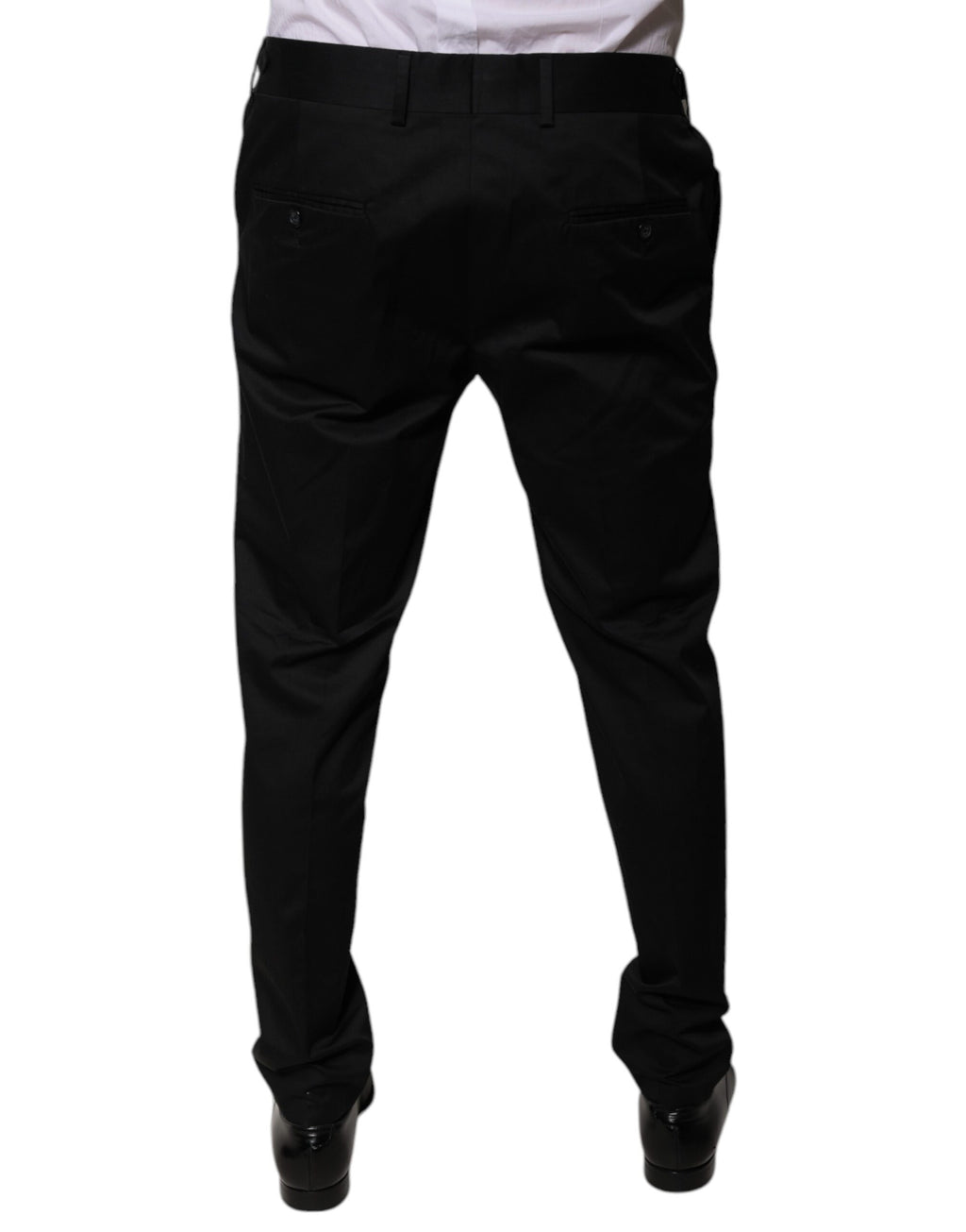 Dolce & Gabbana Black Dress Pants for Men side view