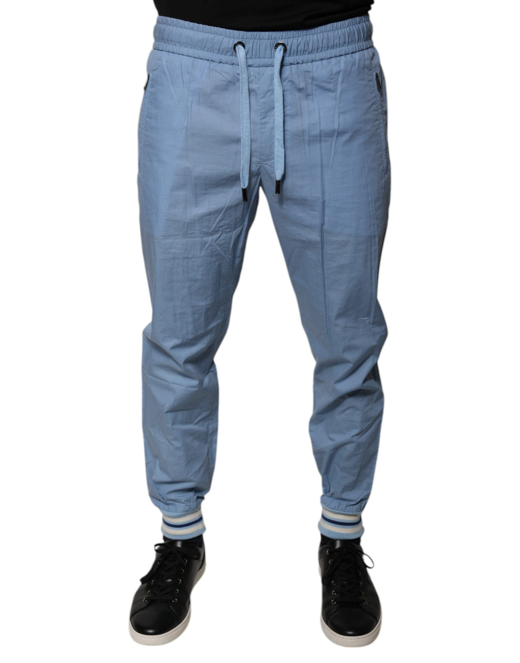 Dolce & Gabbana Blue Athletic Pants for Men