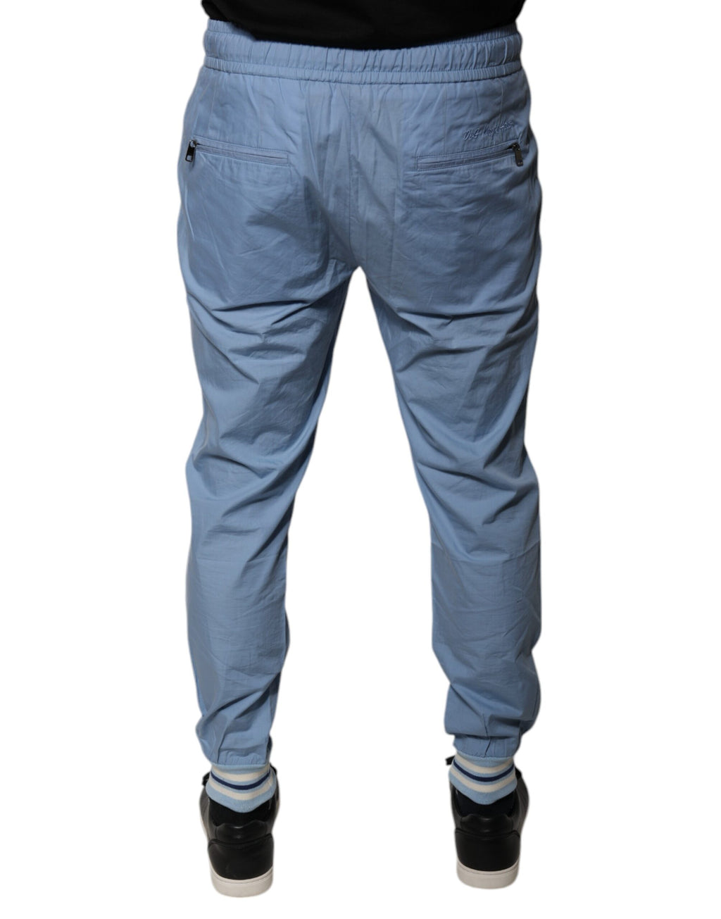 Dolce & Gabbana Blue Athletic Pants for Men side view