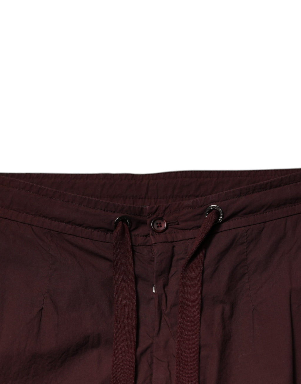 Pantalon de jogging cargo en coton bordeaux Dolce & Gabbana