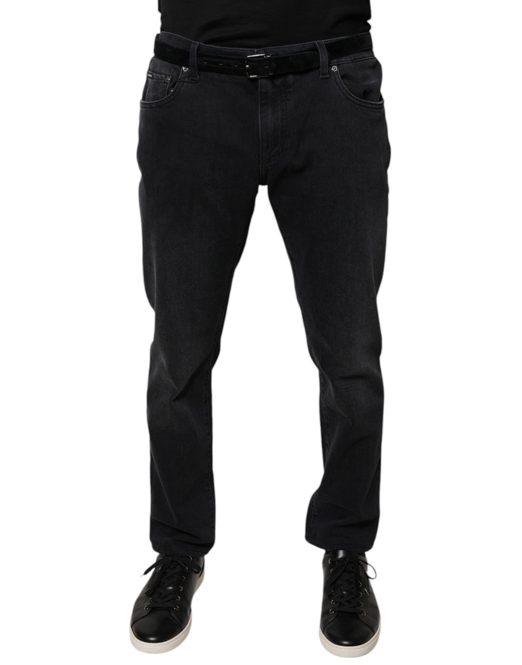 Dolce & Gabbana Black Skinny Jeans for Men alternate view