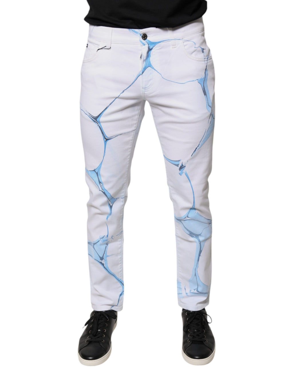 Dolce & Gabbana White Skinny Jeans for Men alternate view