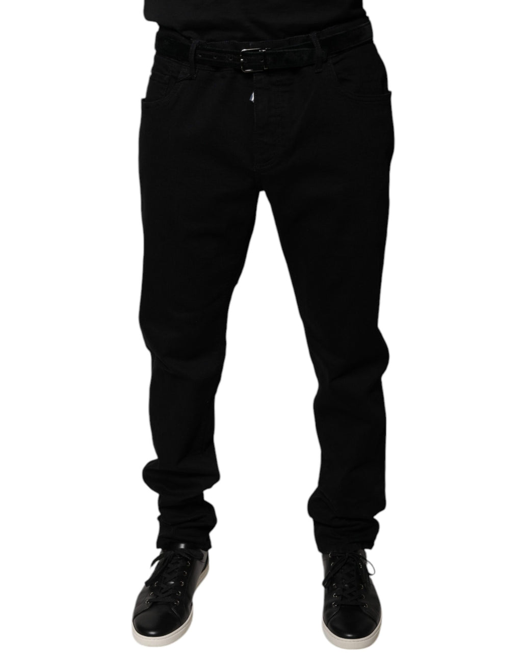 Dolce & Gabbana Black Skinny Jeans for Men